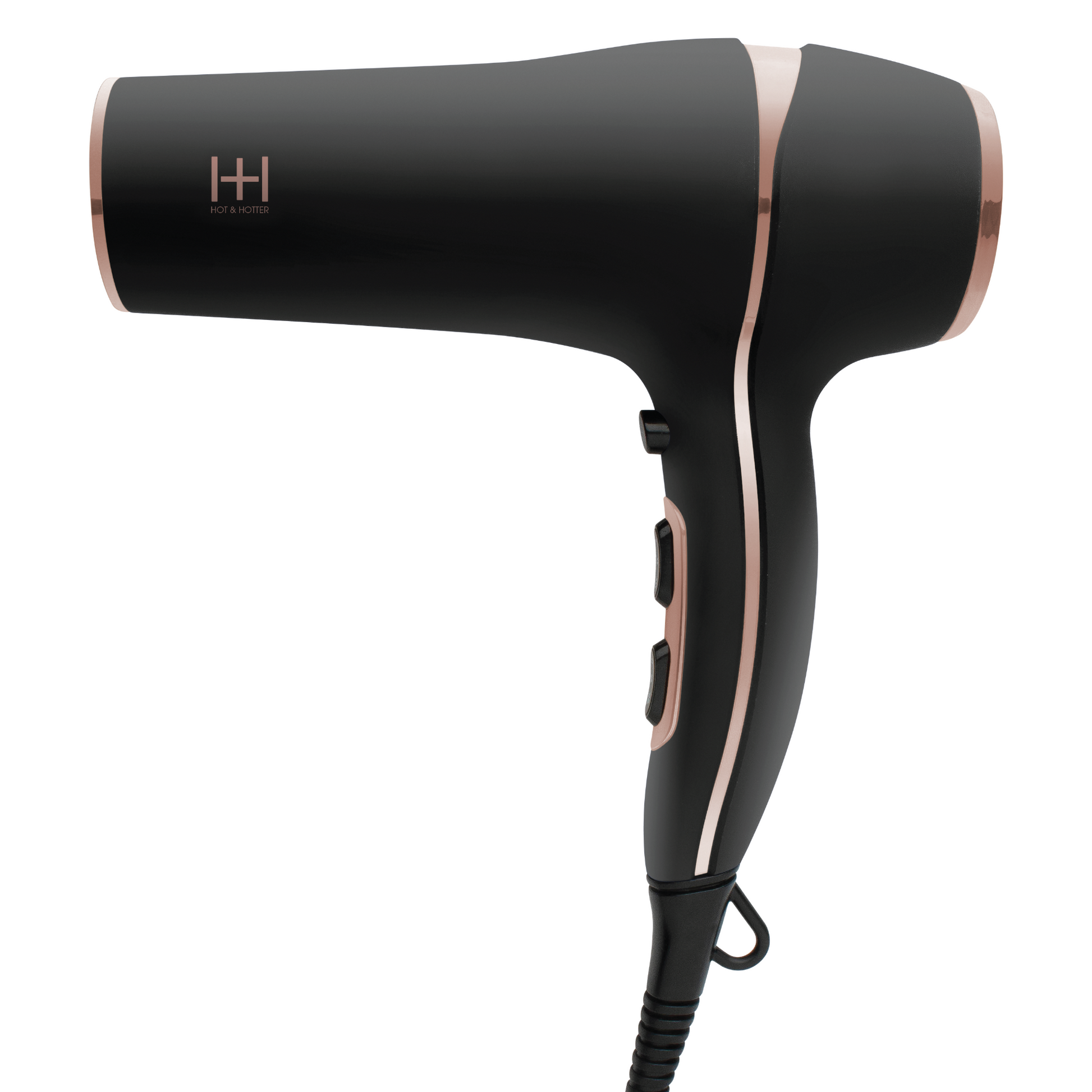 Hot & Hotter Titanium Turbo 3000 Hair Dryer, 1 Count, Black Annie International, Inc.
