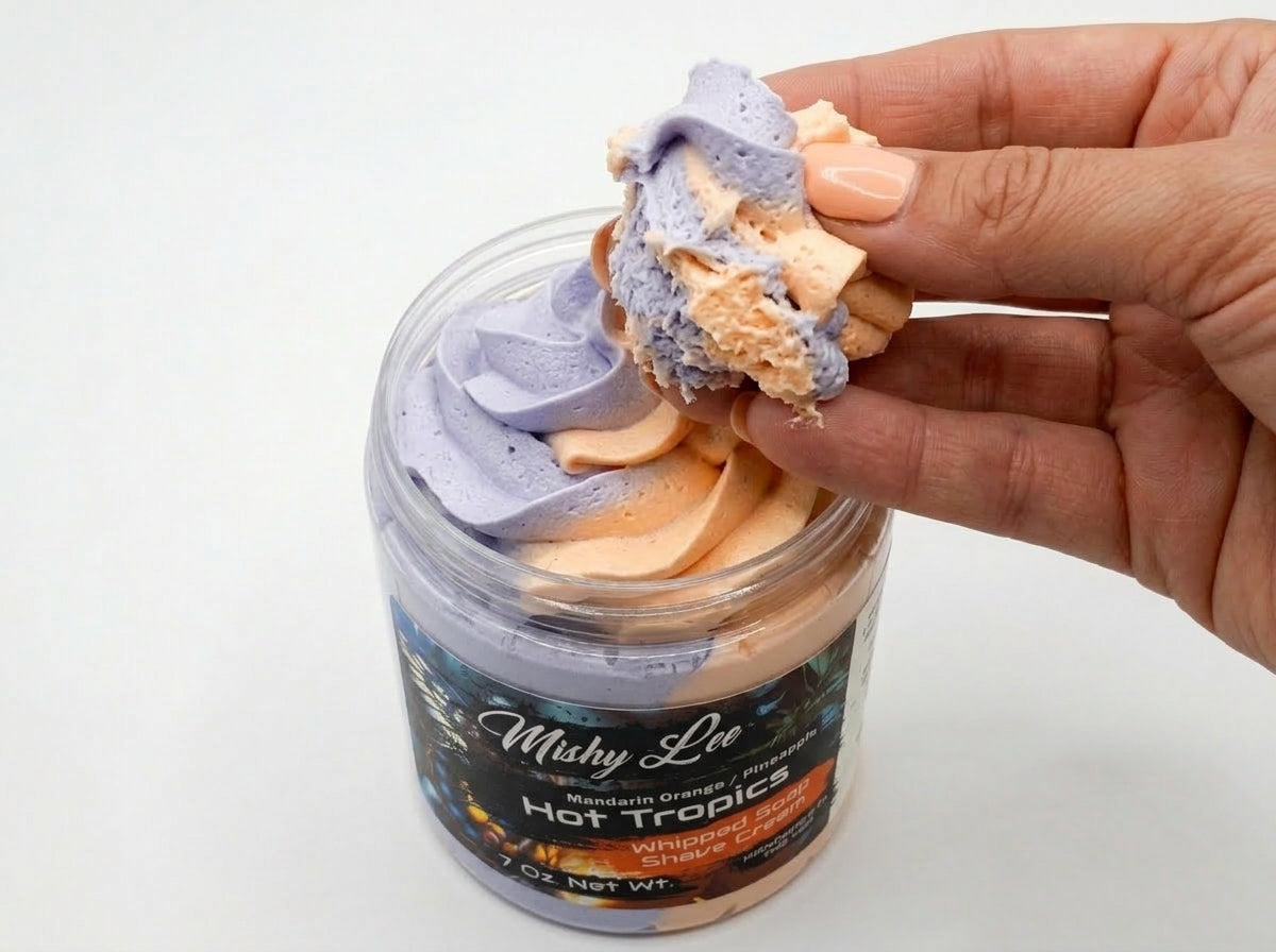 Hot Tropics Whipped Soap and Shave Cream Mishy Lee Boutique