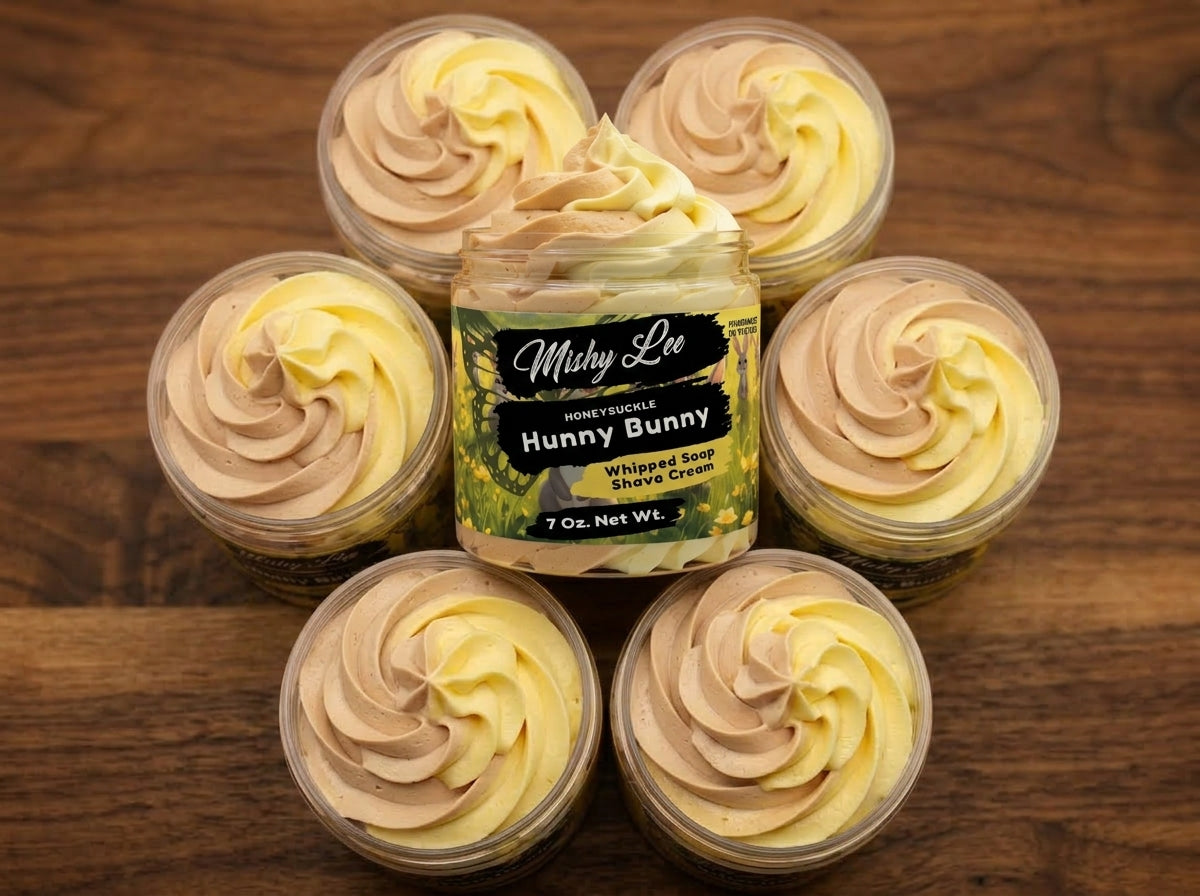 Hunny Bunny Whipped Soap and Shave Cream Mishy Lee Boutique
