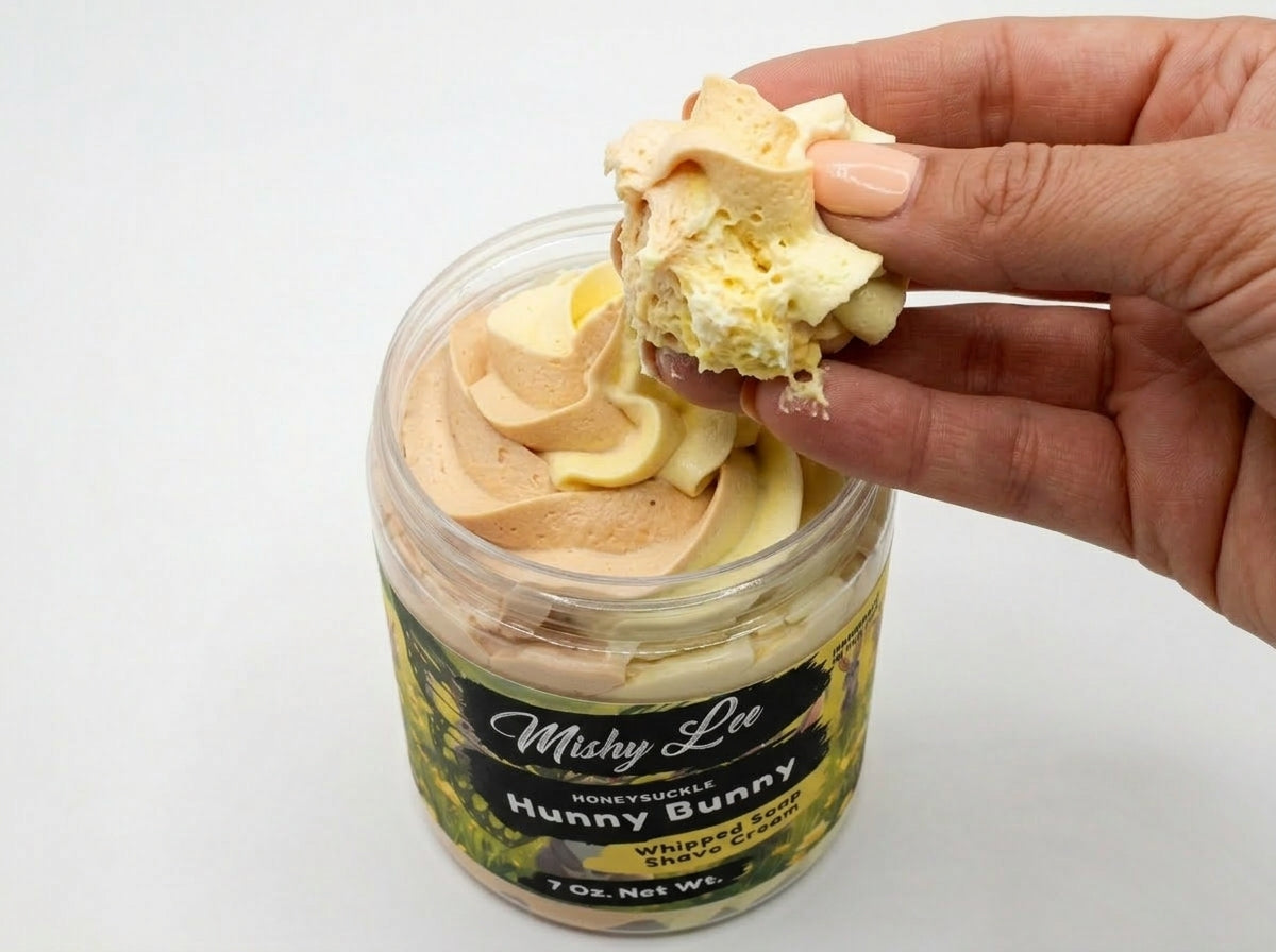 Hunny Bunny Whipped Soap and Shave Cream Mishy Lee Boutique