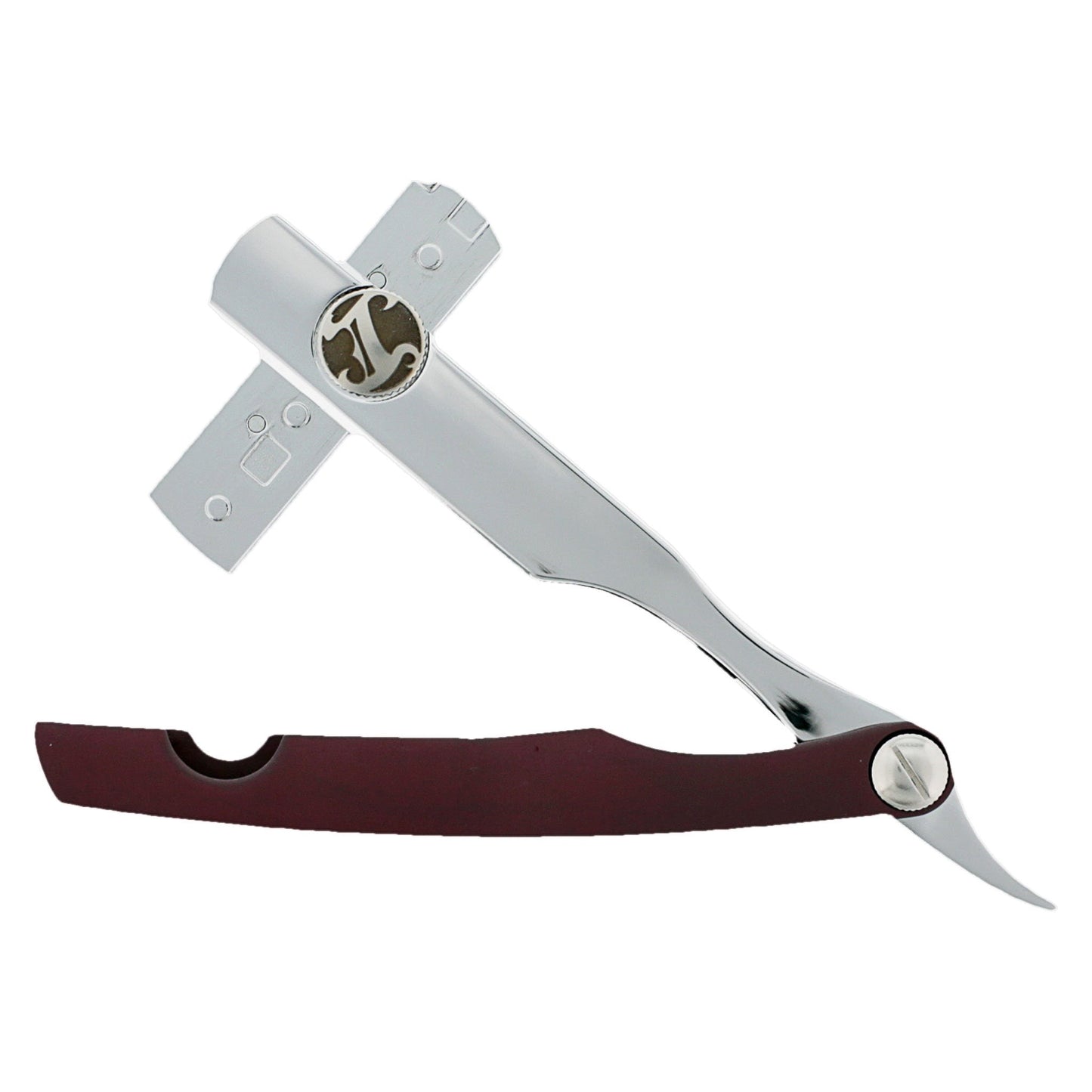 IBC Chrome / Brandy Razor Irving Barber Company