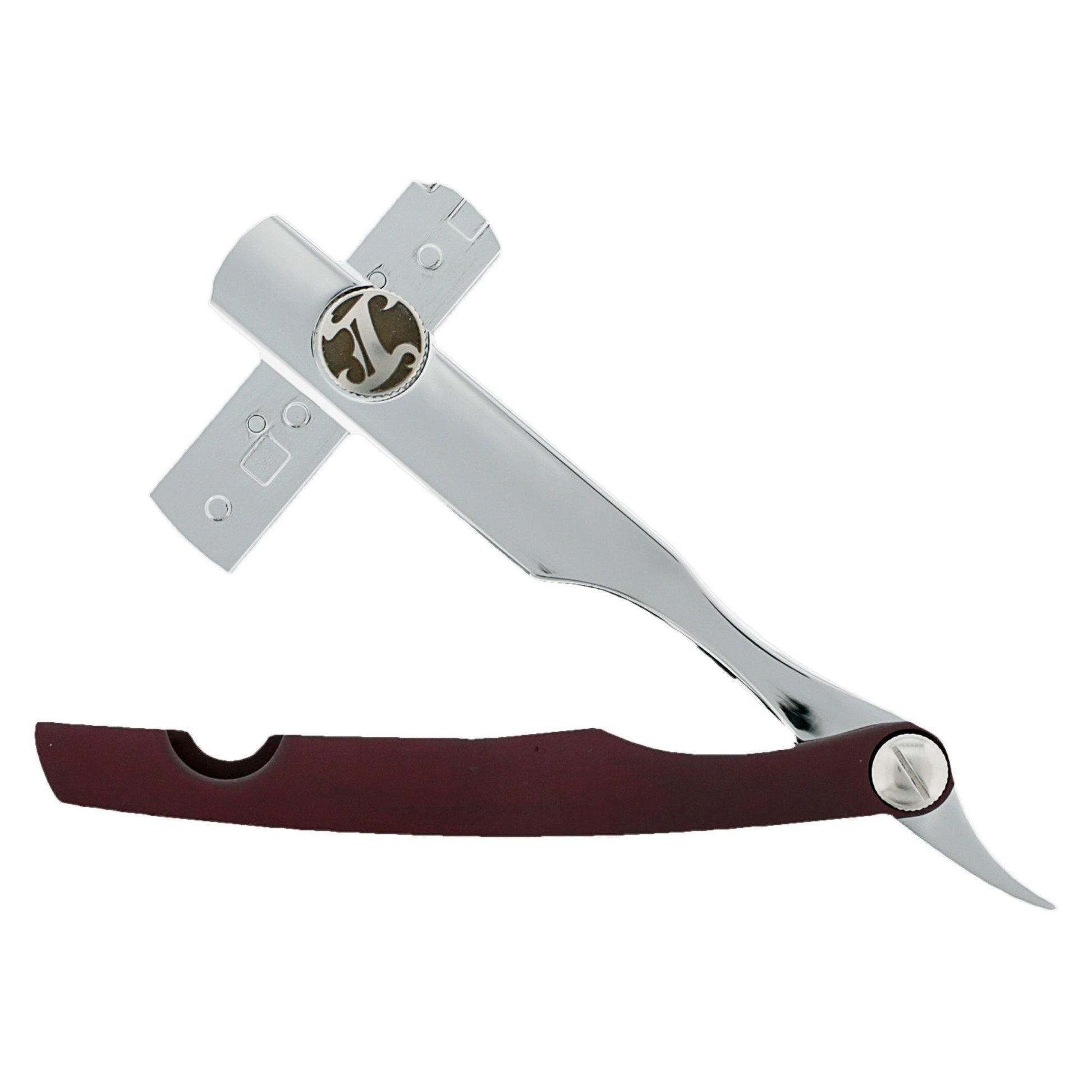 IBC Chrome / Brandy Razor Irving Barber Company