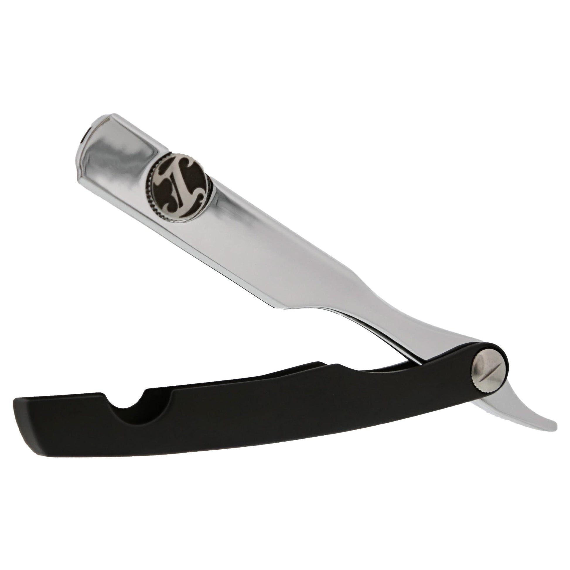 IBC Chrome / Black Razor Irving Barber Company