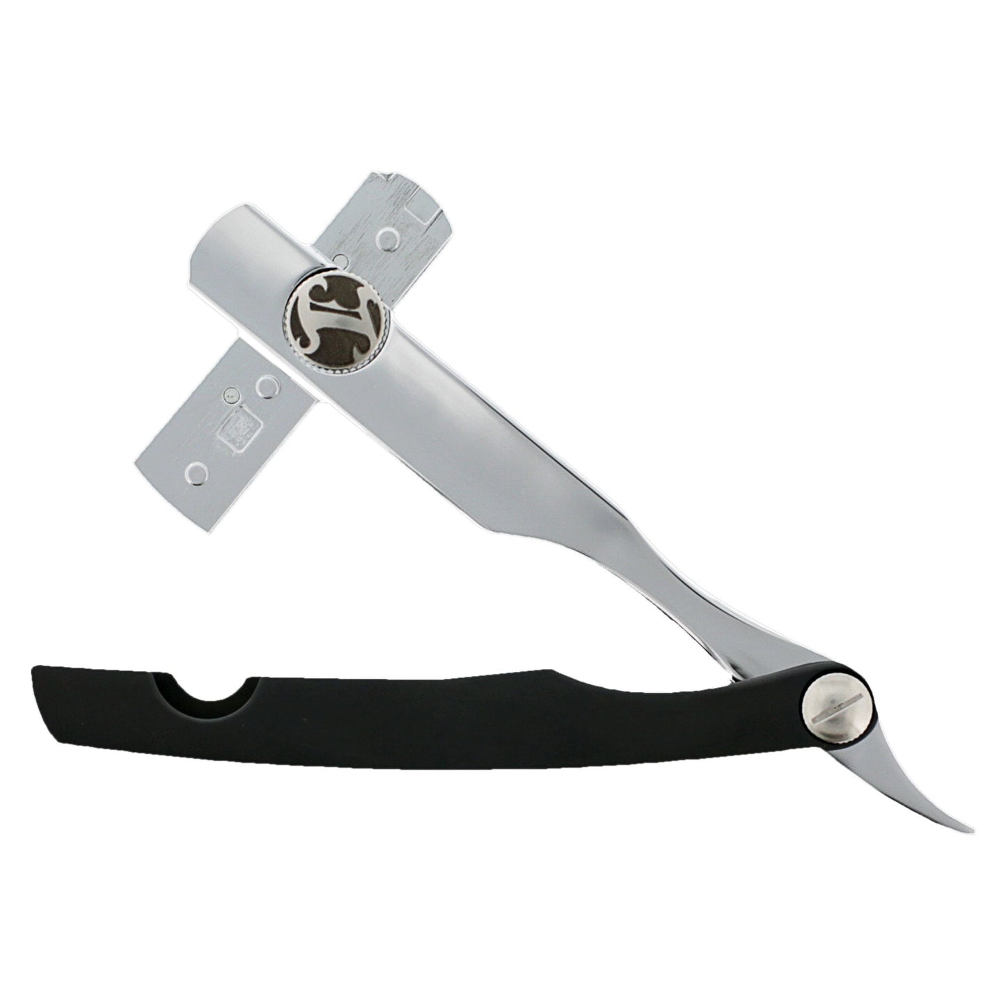 IBC Chrome / Black Razor Irving Barber Company