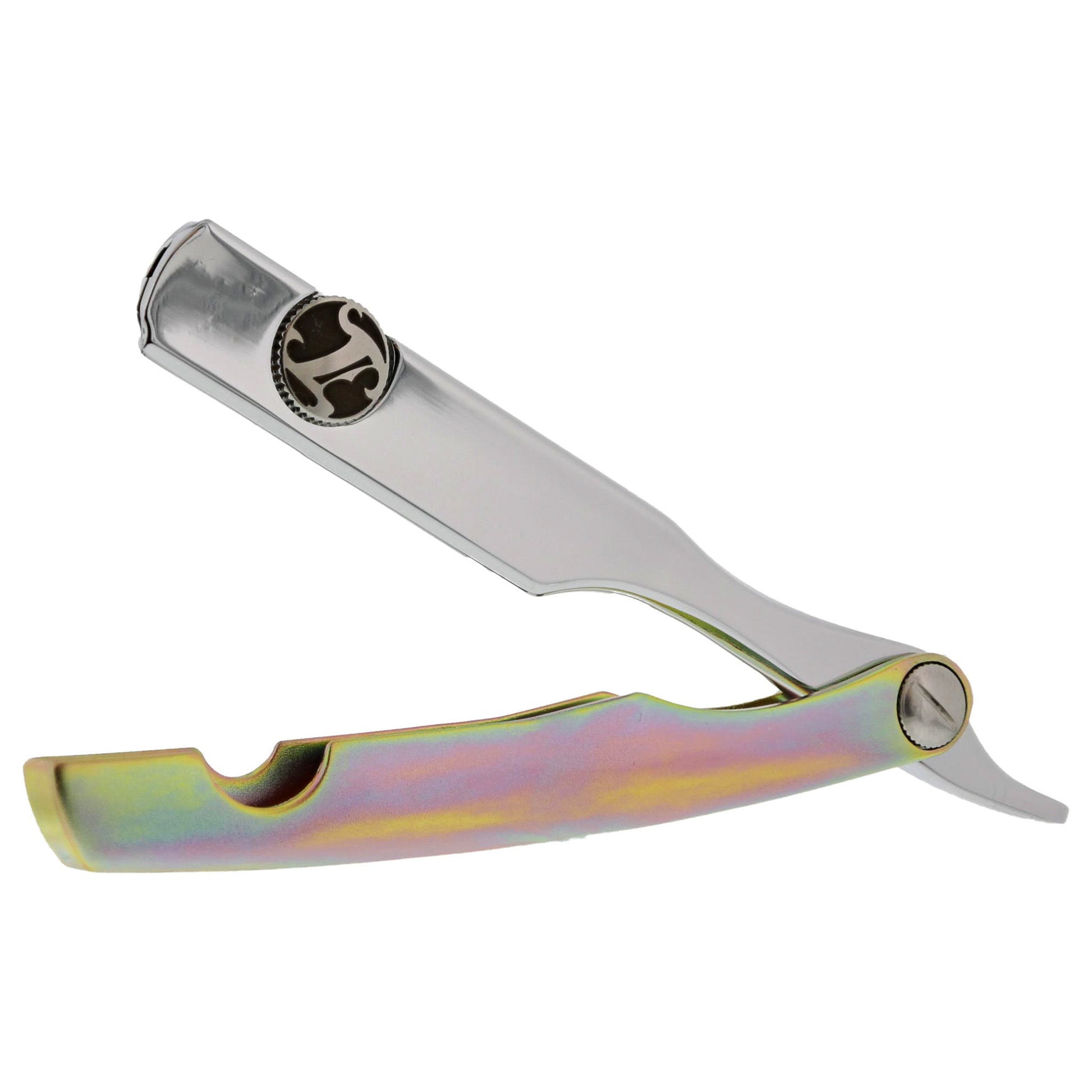 IBC Chrome / Yellow Zinc Razor Irving Barber Company