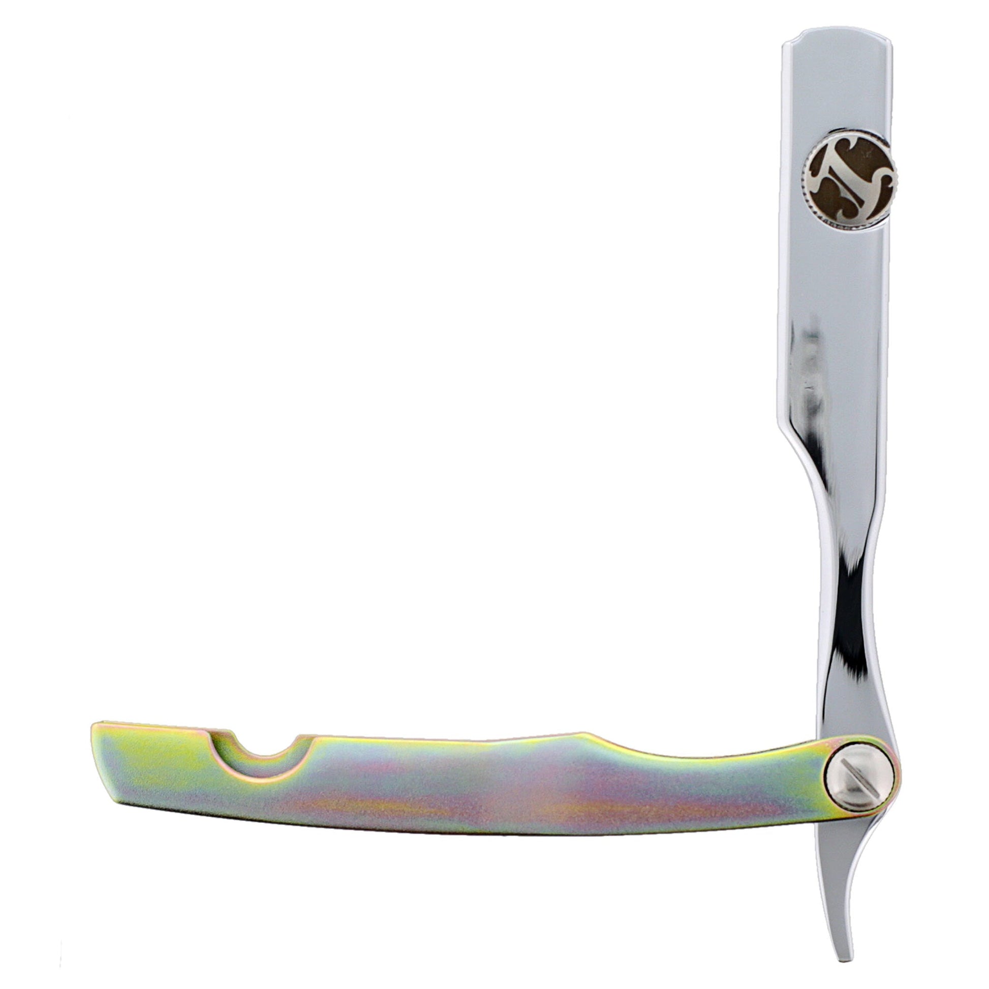 IBC Chrome / Yellow Zinc Razor Irving Barber Company