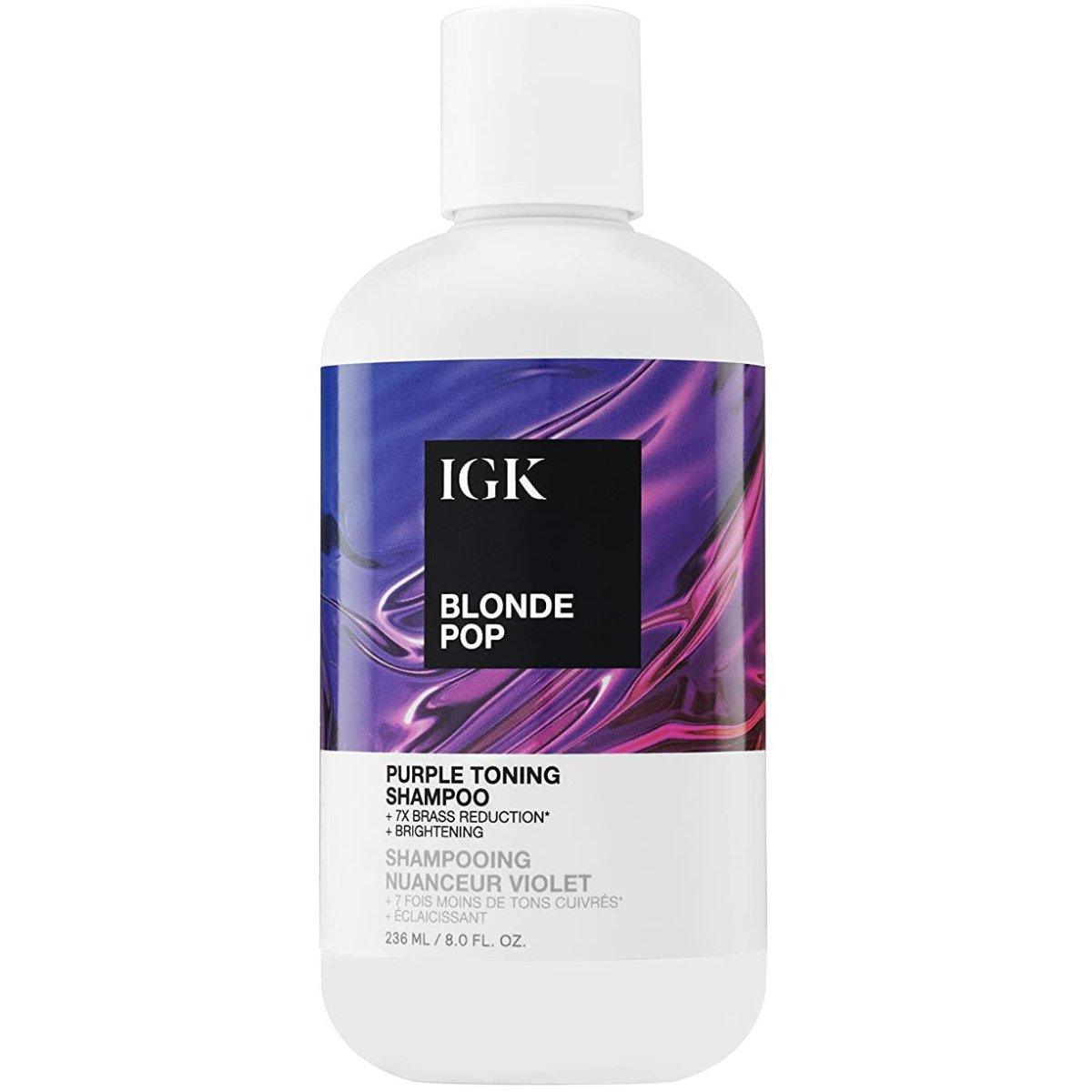 IGK Blonde POP Shampoo 8 oz The Warehouse Salon