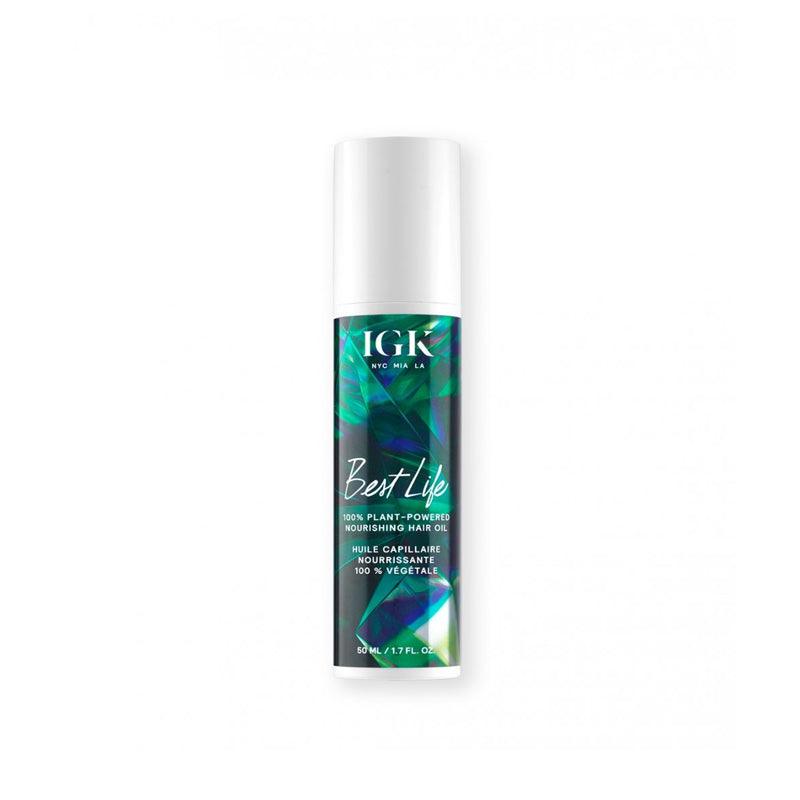 IGK Best Life 100% Plant-Powered Nourishing Hair Oil 1.4oz The Warehouse Salon