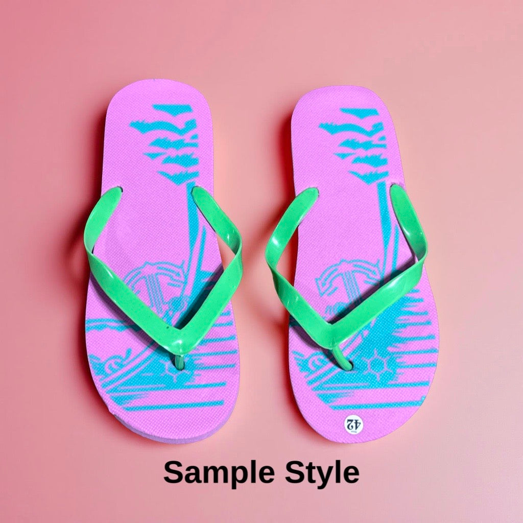 DND Non Slip Pedicure Sandals - 10 Pair/Pack Lunali Nail Supply