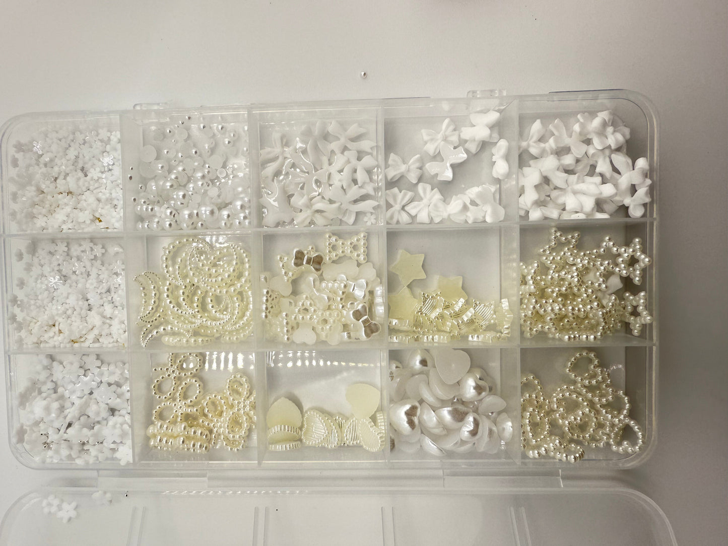 Bows-Pearls- Flower