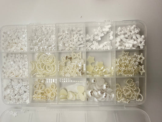 Bows-Pearls- Flower