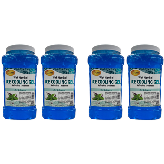 *Case Ice Cooling Gel - (4 x 128oz) Lunali Nail Supply