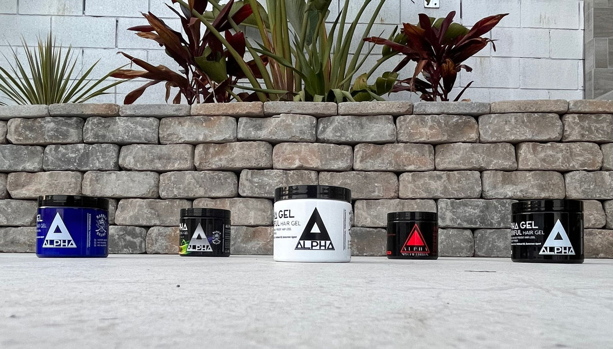 Sample Alpha Hair gel 5 Packs 16oz Each Alpha hair products