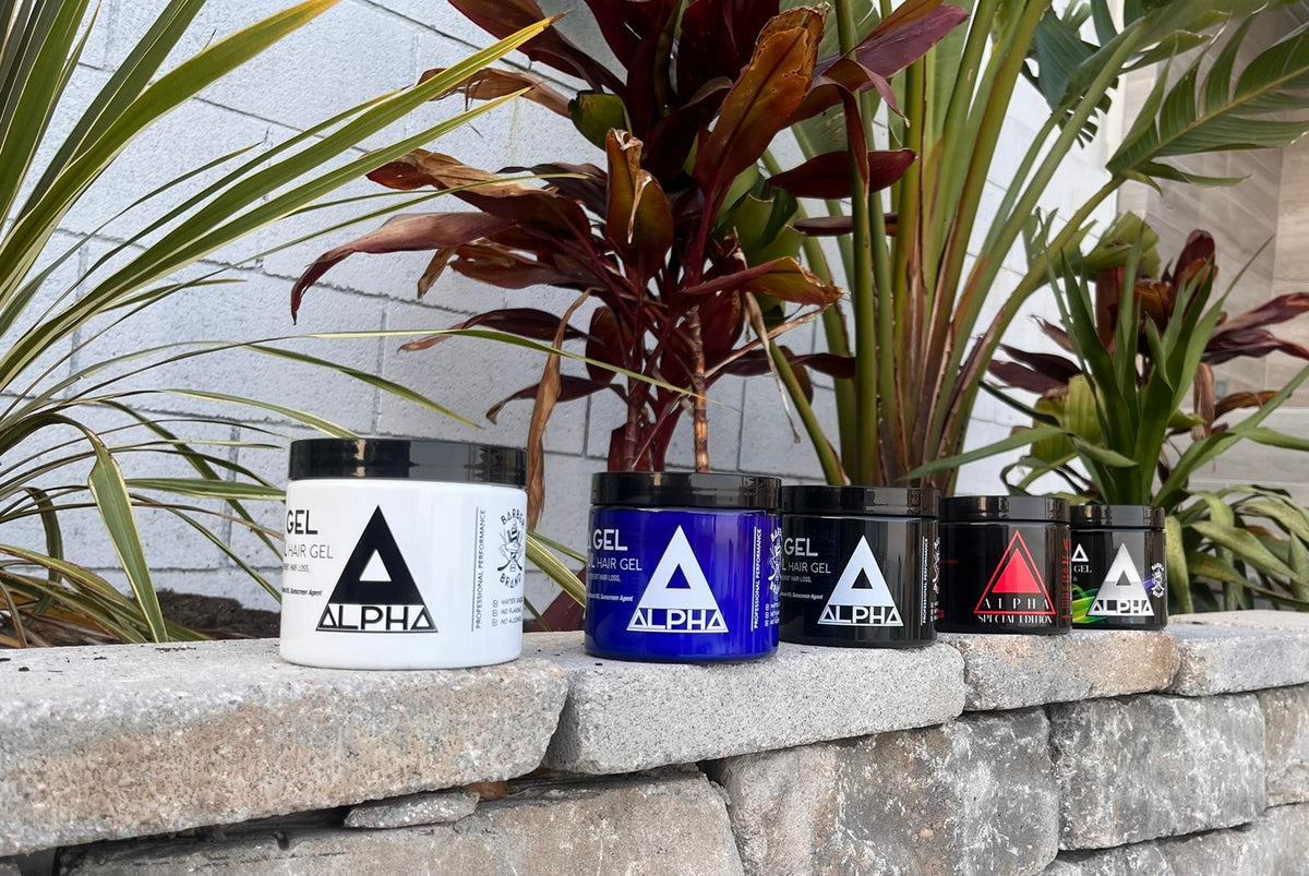 Sample Alpha Hair gel 5 Packs 16oz Each Alpha hair products