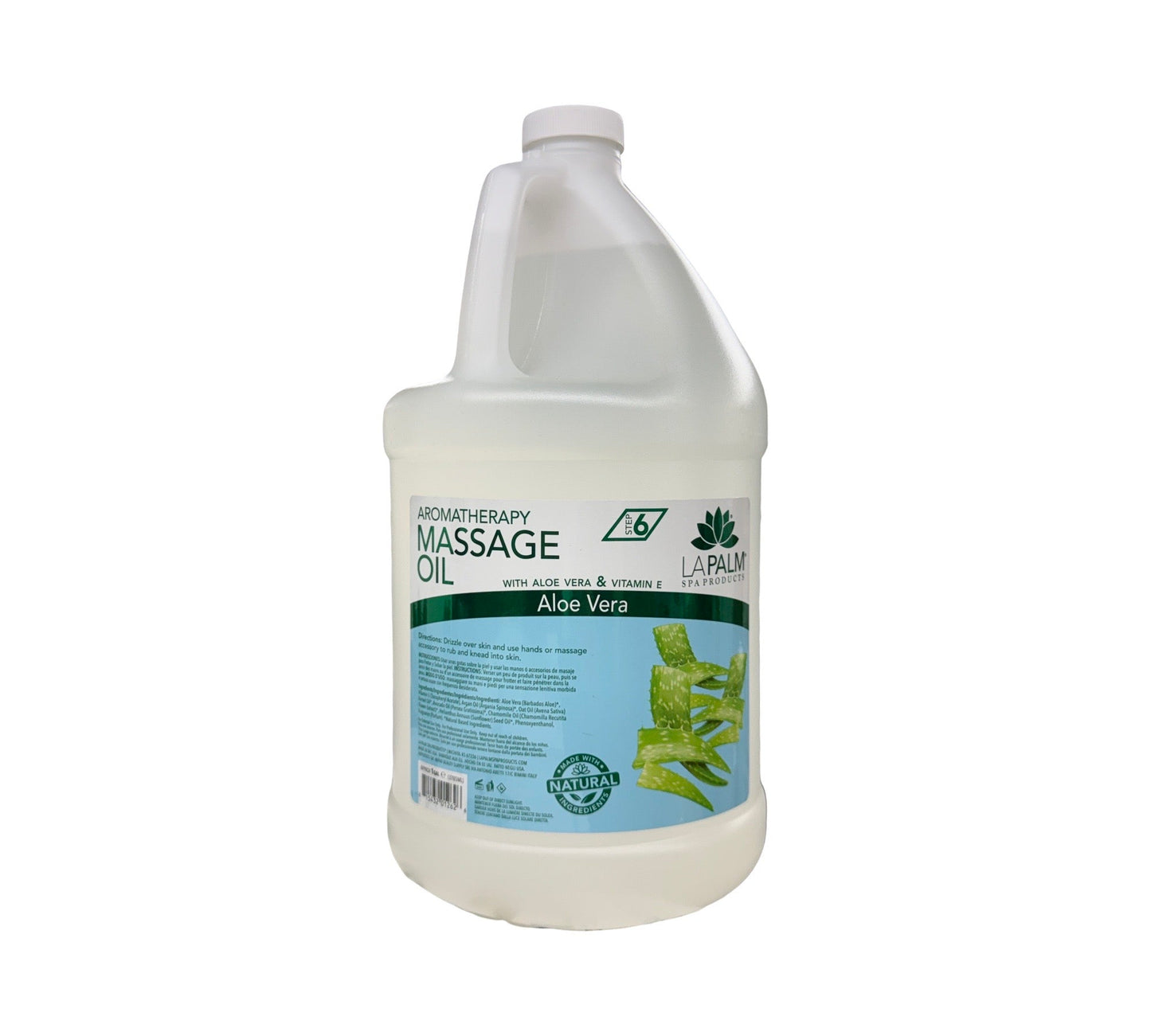 Aloe Vera Massage Oil - 128oz Lunali Nail Supply