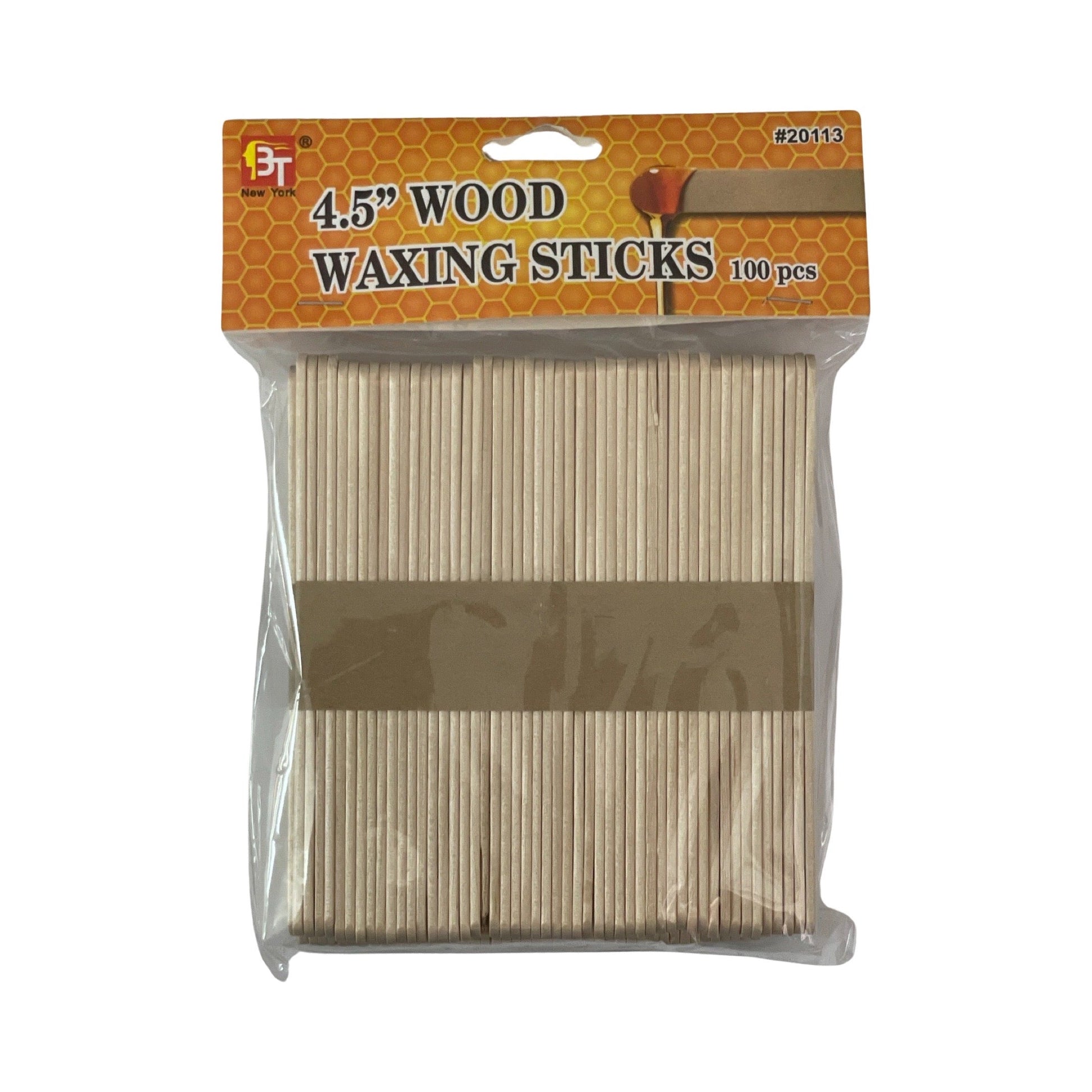 Waxing Stick Applicators 4.5" - 100pc Lunali Nail Supply