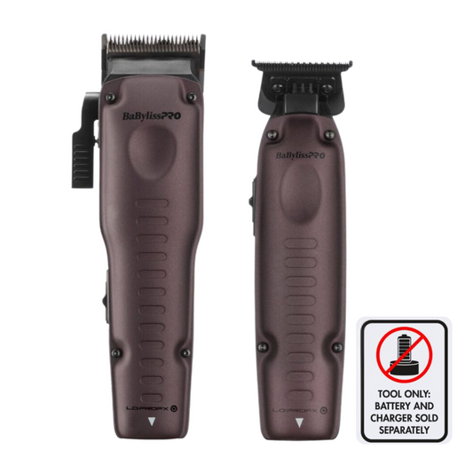 BabylissPRO® FXONE™ Purple LO-PROFX Limited Edition Tool Only Clipper and Trimmer (FX129PTO) Combo The Barber Plug