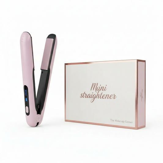Wireless Hair Straightener Flat Iron Mini 2 IN 1 Roller USB 5000mAh Max 200 Degree Portable Cordless Curler 4 Levels Dry And Wet Uses The Make-up Corner