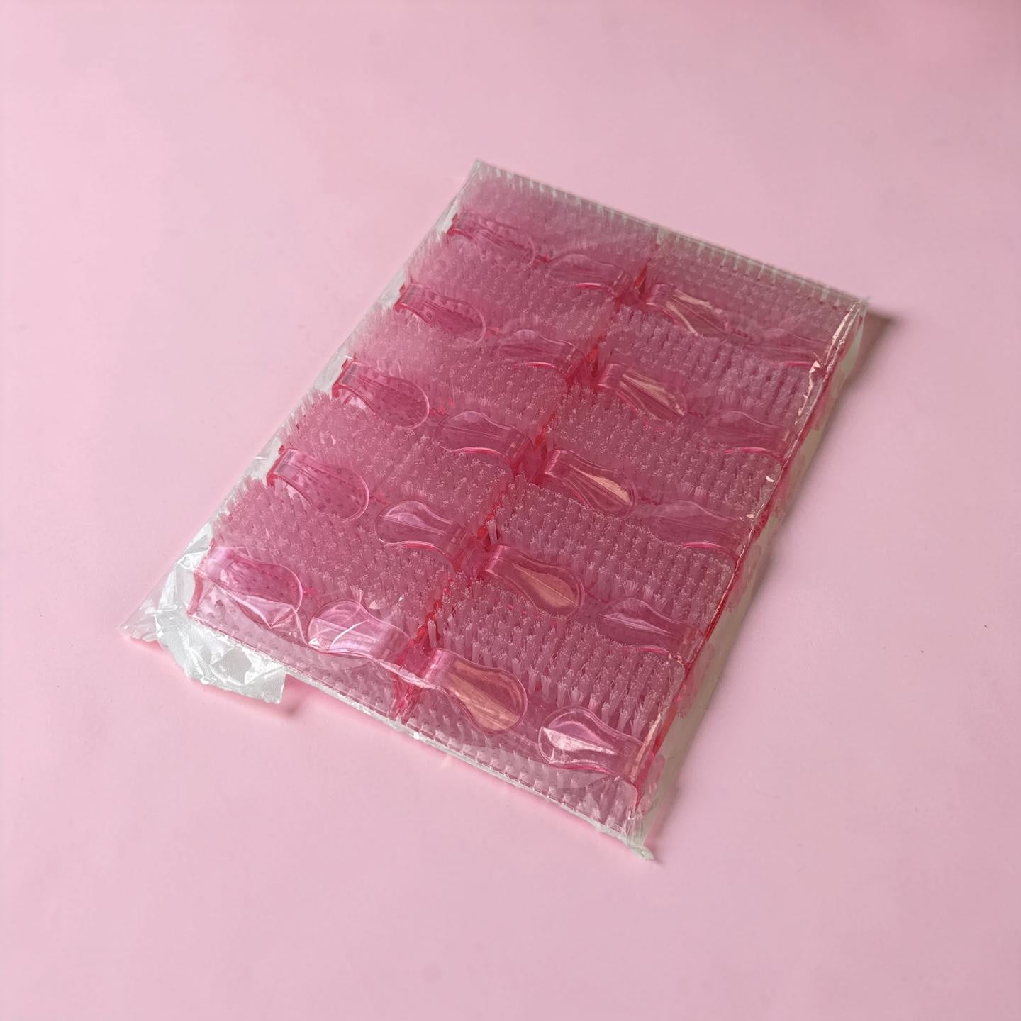 *(20 Pk) Nail Brushes - Blue | Pink | Purple | Green Lunali Nail Supply