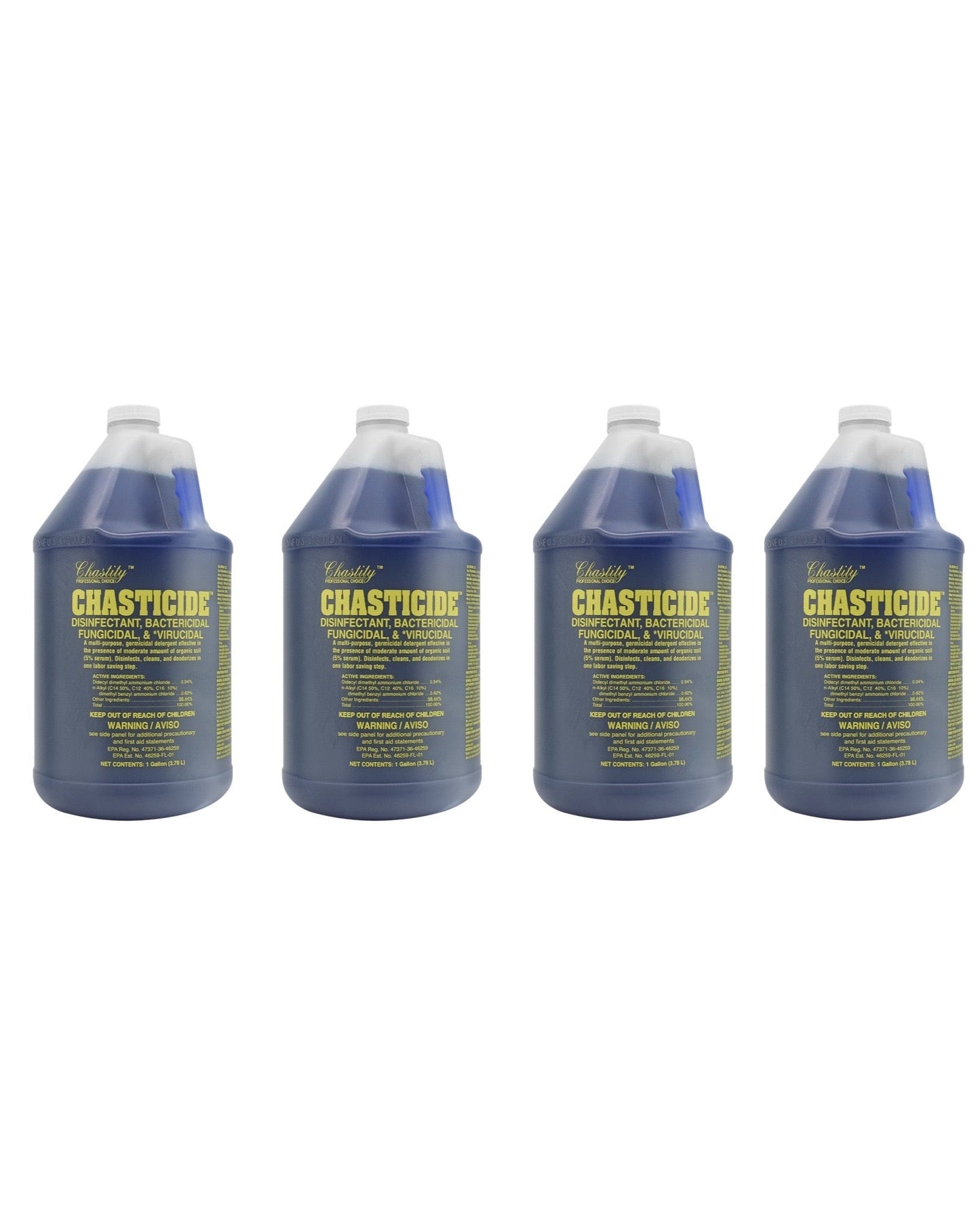 *Case Chasticide Disinfectant - 4x128oz (Barbicide) Lunali Nail Supply