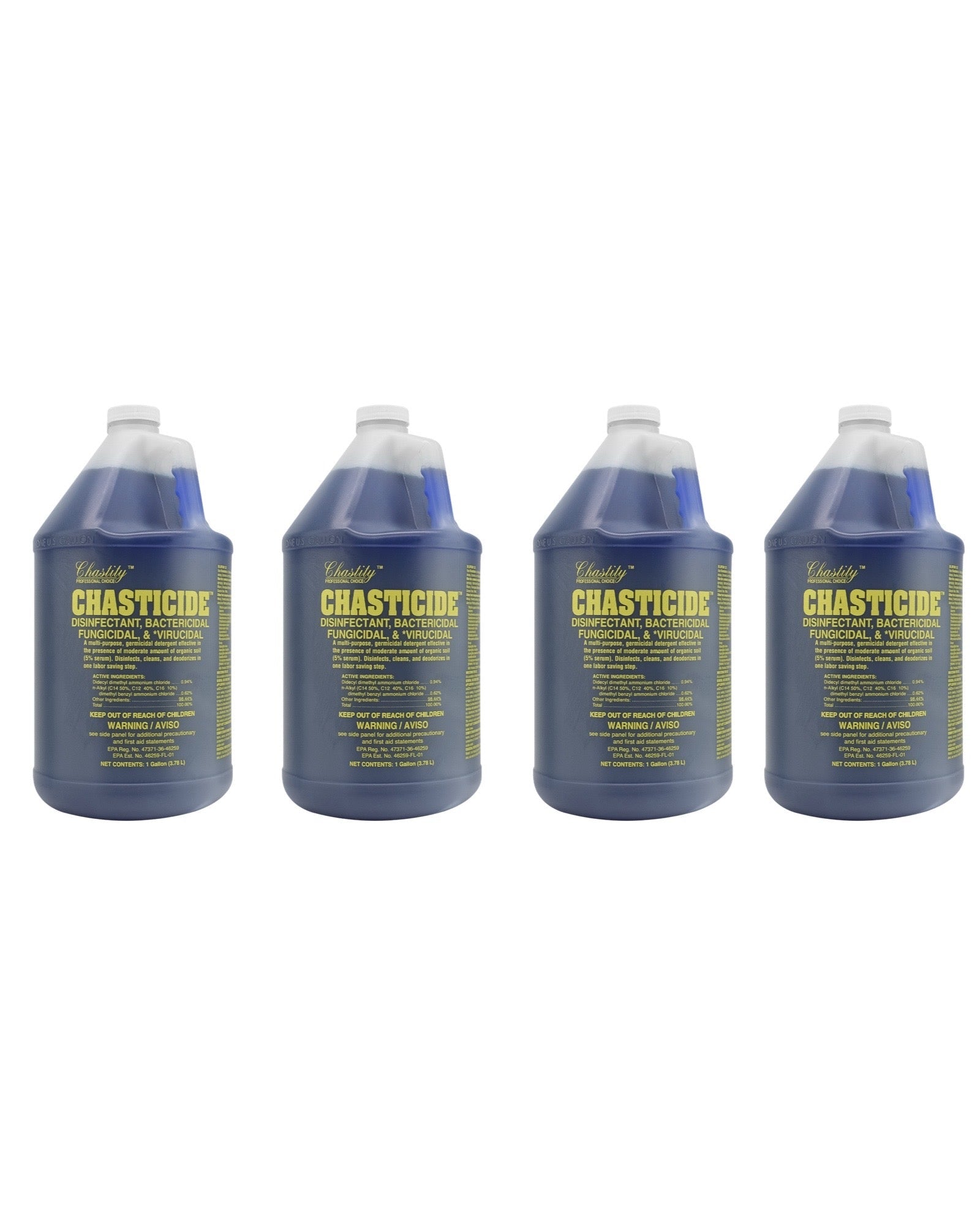 *Case Chasticide Disinfectant - 4x128oz (Barbicide) Lunali Nail Supply