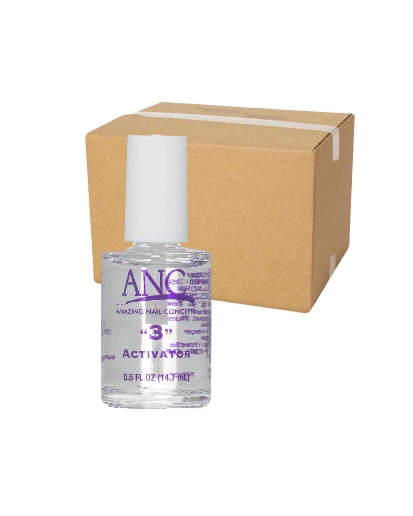 *Box 6pc ANC #3 Activator -0.5oz Lunali Nail Supply