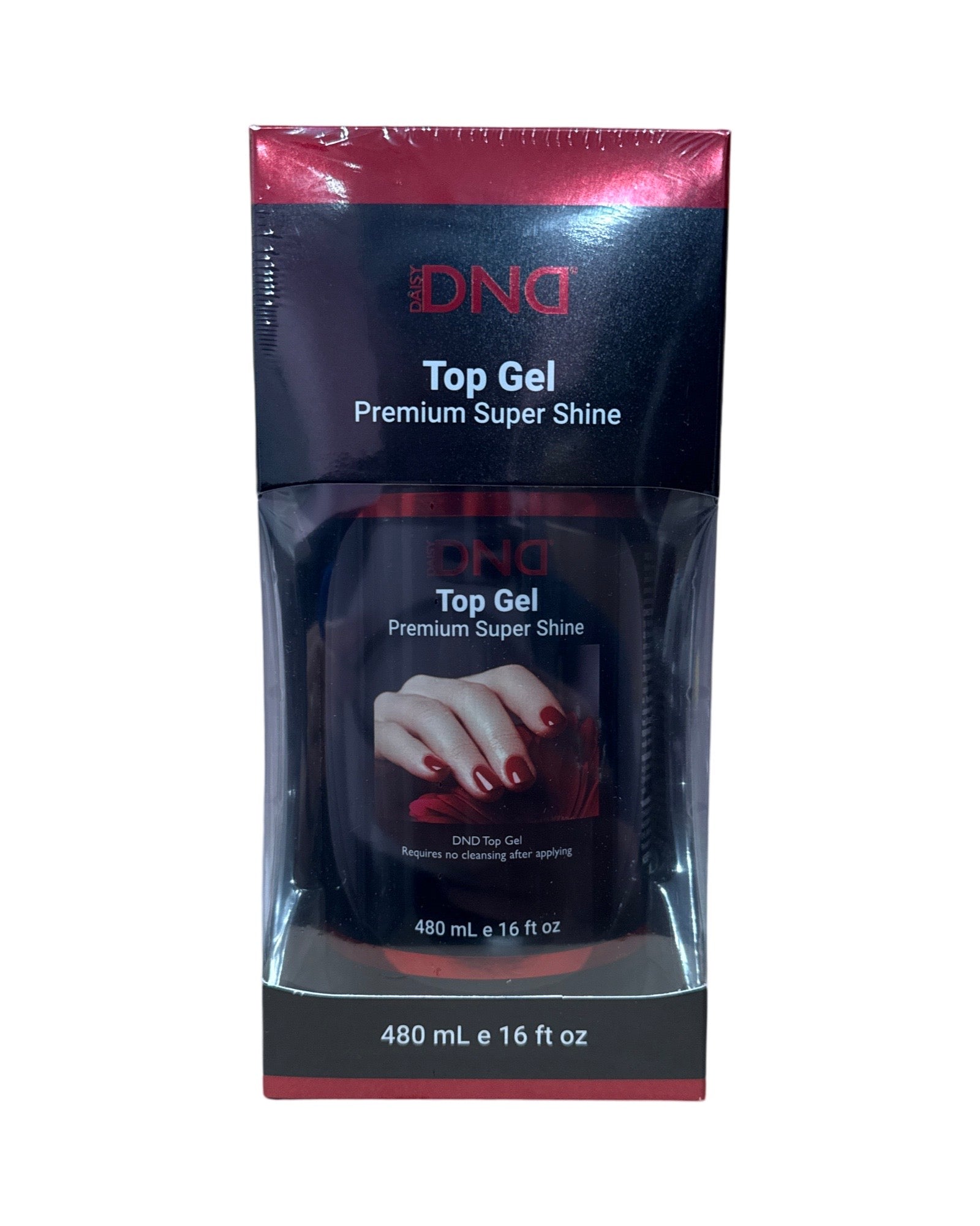Top Gel No Cleanse - 16oz - DND Lunali Nail Supply