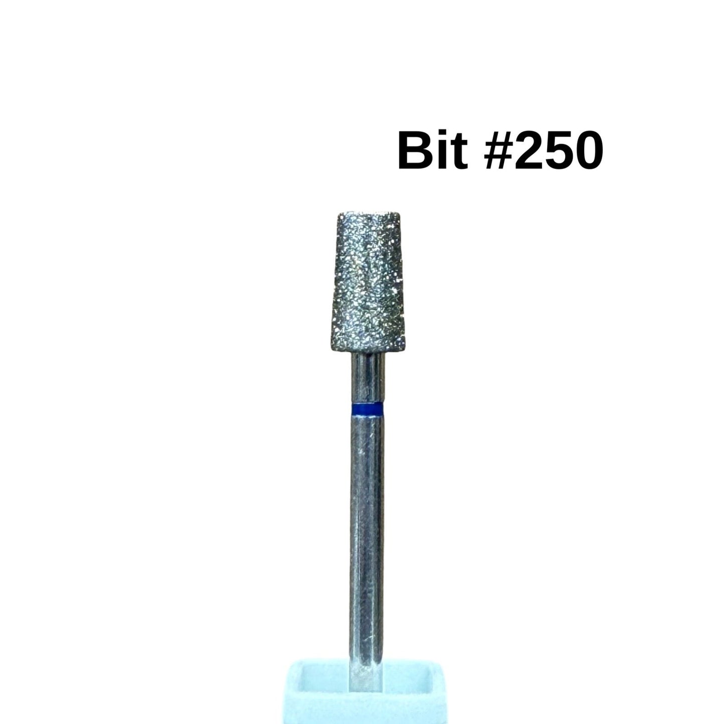 Bit #250 - Large Tapered Diamond Barrel - Medium Lunali Nail Supply