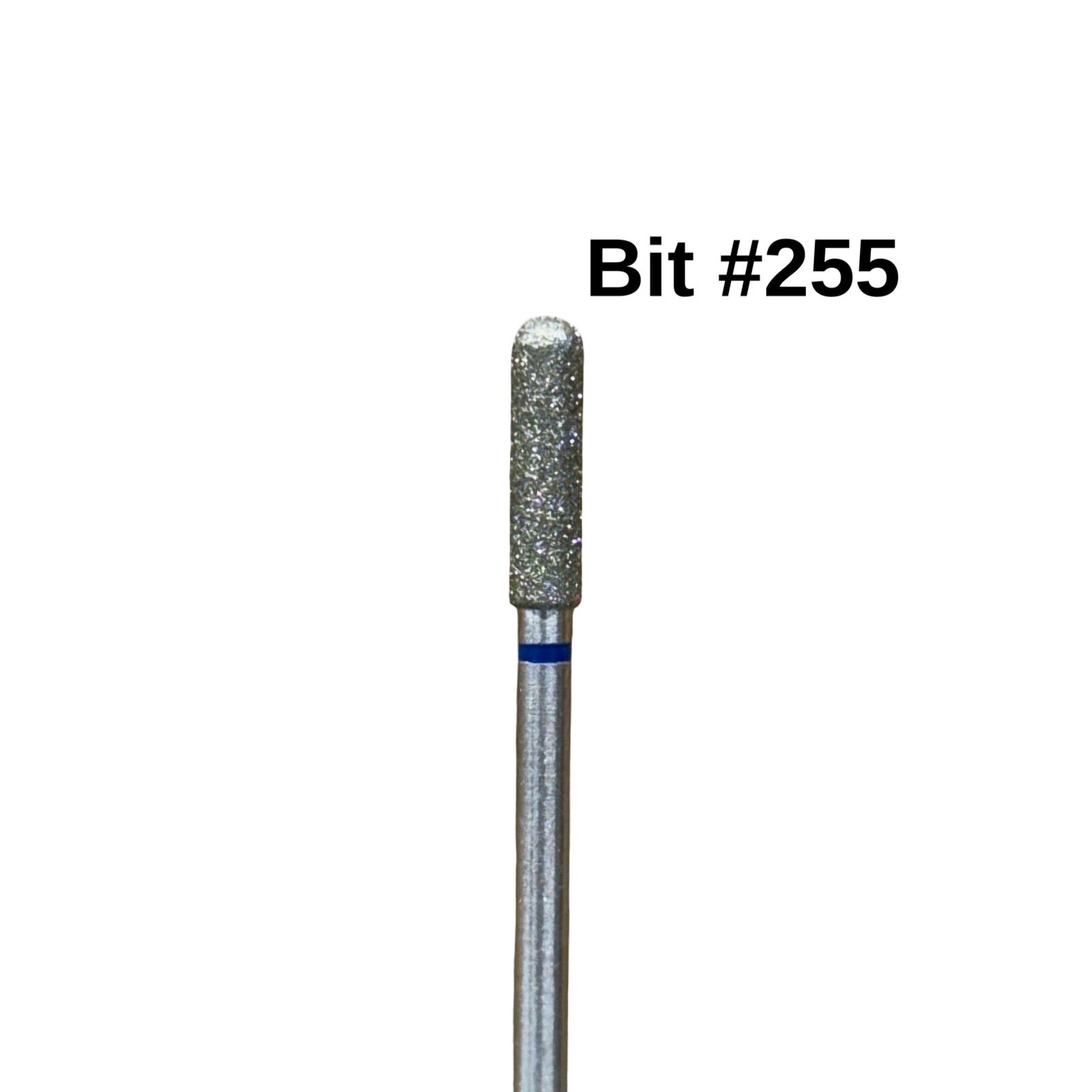 Bit #255 - Rounded Top Barrel Shape - Medium (Torpedo Shape) Lunali Nail Supply