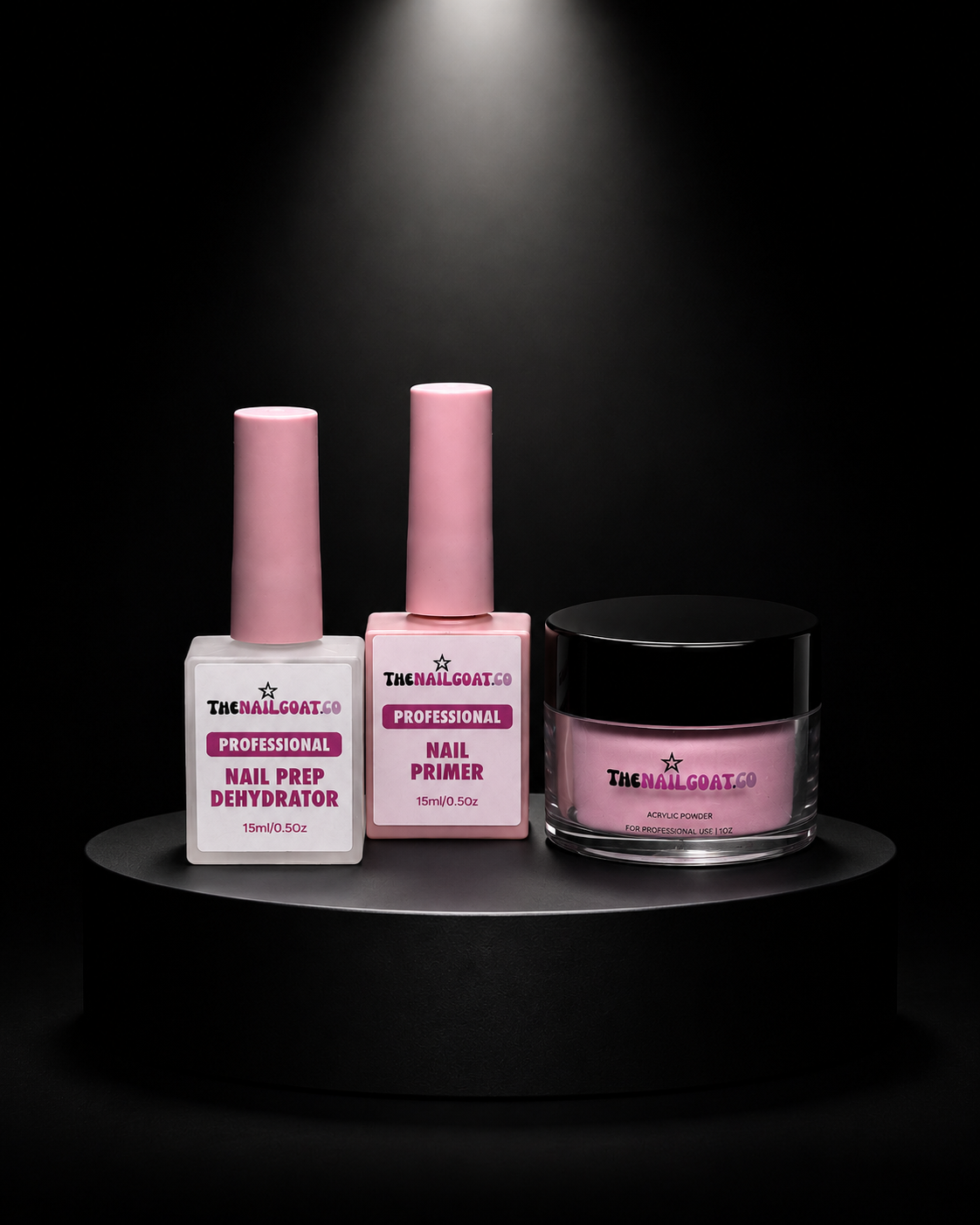Acid-Free Nail Prep Duo – Primer & Dehydrator for Nail Enhancements TheNailGoat.Co