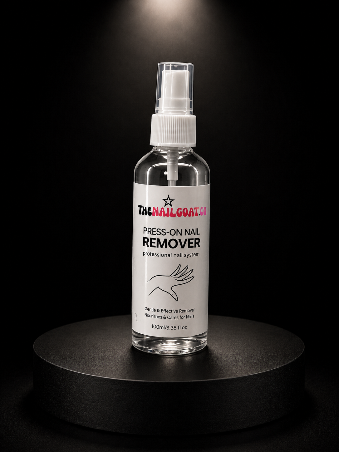 Press-On Nail Removal Spray TheNailGoat.Co