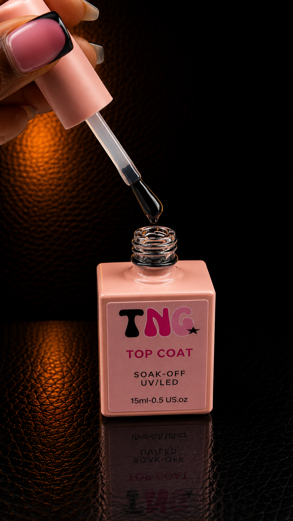 15ml HEMA/TPO-Free High Gloss Top & Base Coat Gel | thenailgoatco TheNailGoat.Co