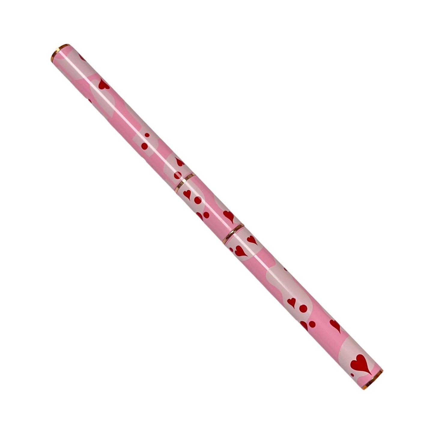 Double Head Gel - Polygel  Brush + Spatula (Hearts) Lunali Nail Supply