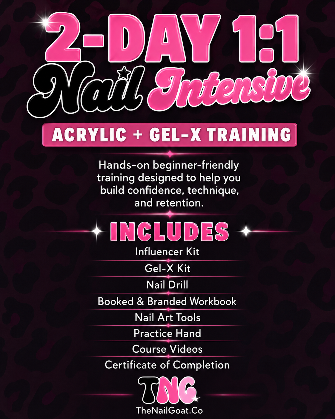 TheNailGoatCo The Nail Goat 2-Day Intensive (in-person class) TheNailGoat.Co