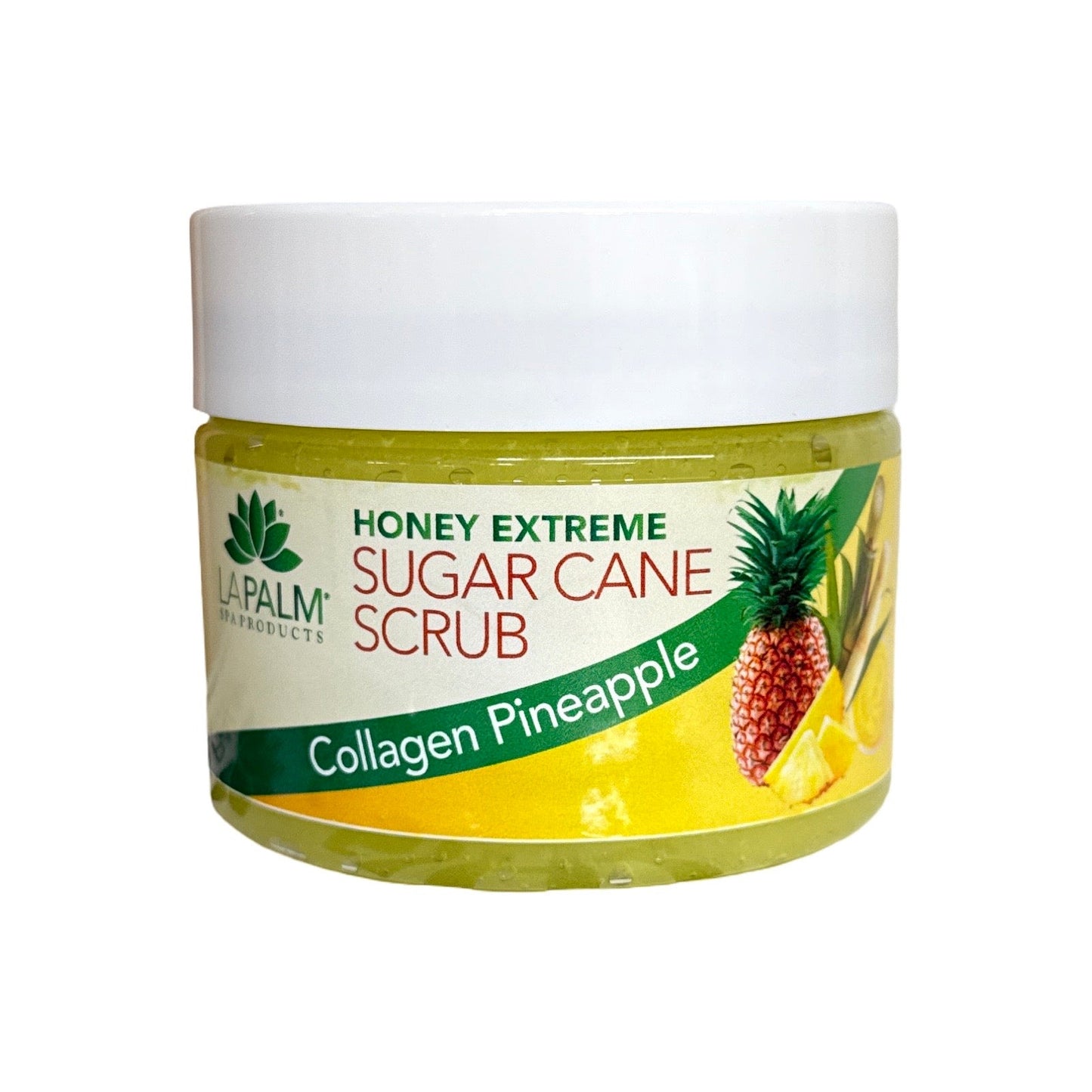 Extreme Sugar Cane Scrub Gel 12oz - Pineapple Lunali Nail Supply