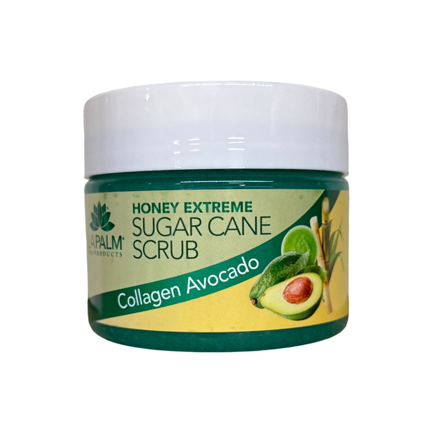 Extreme Sugar Cane Scrub Gel 12oz - Avocado Lunali Nail Supply