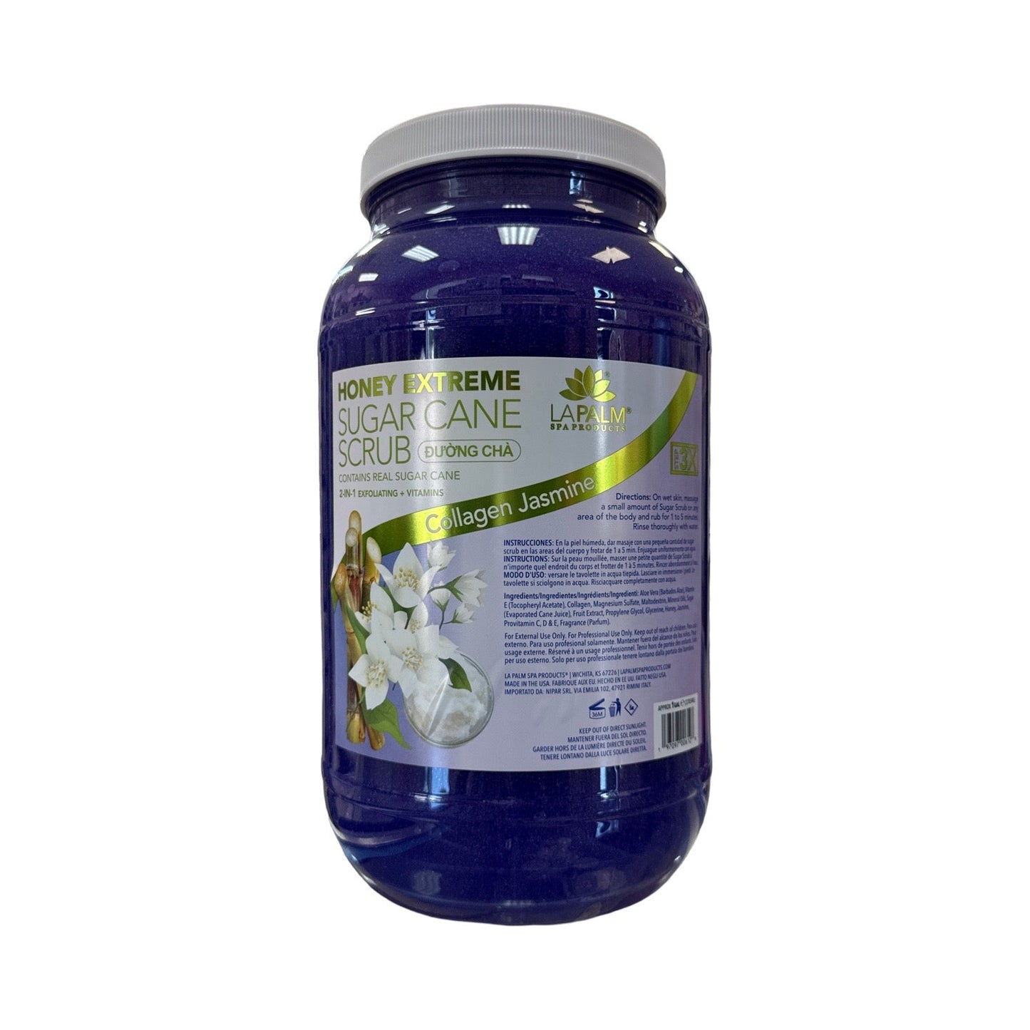 Sugar Scrub 128oz - Jasmine Lunali Nail Supply