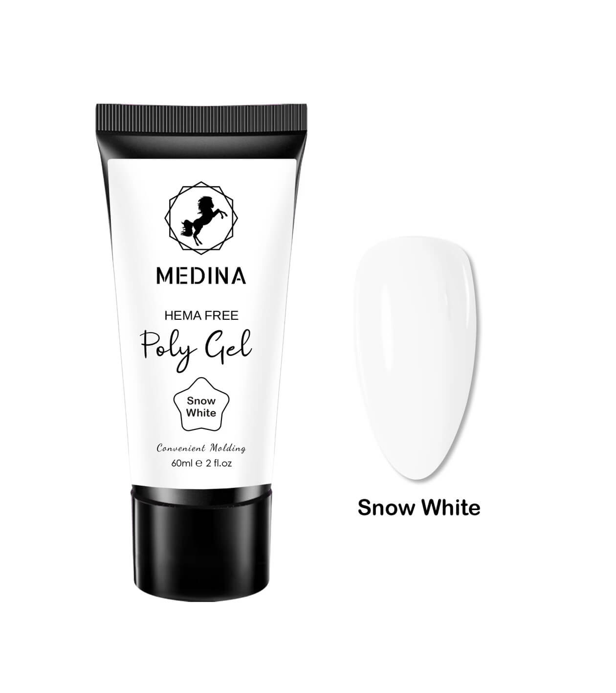Medina - Polygel Snow White 2oz Beyond Beauty Page