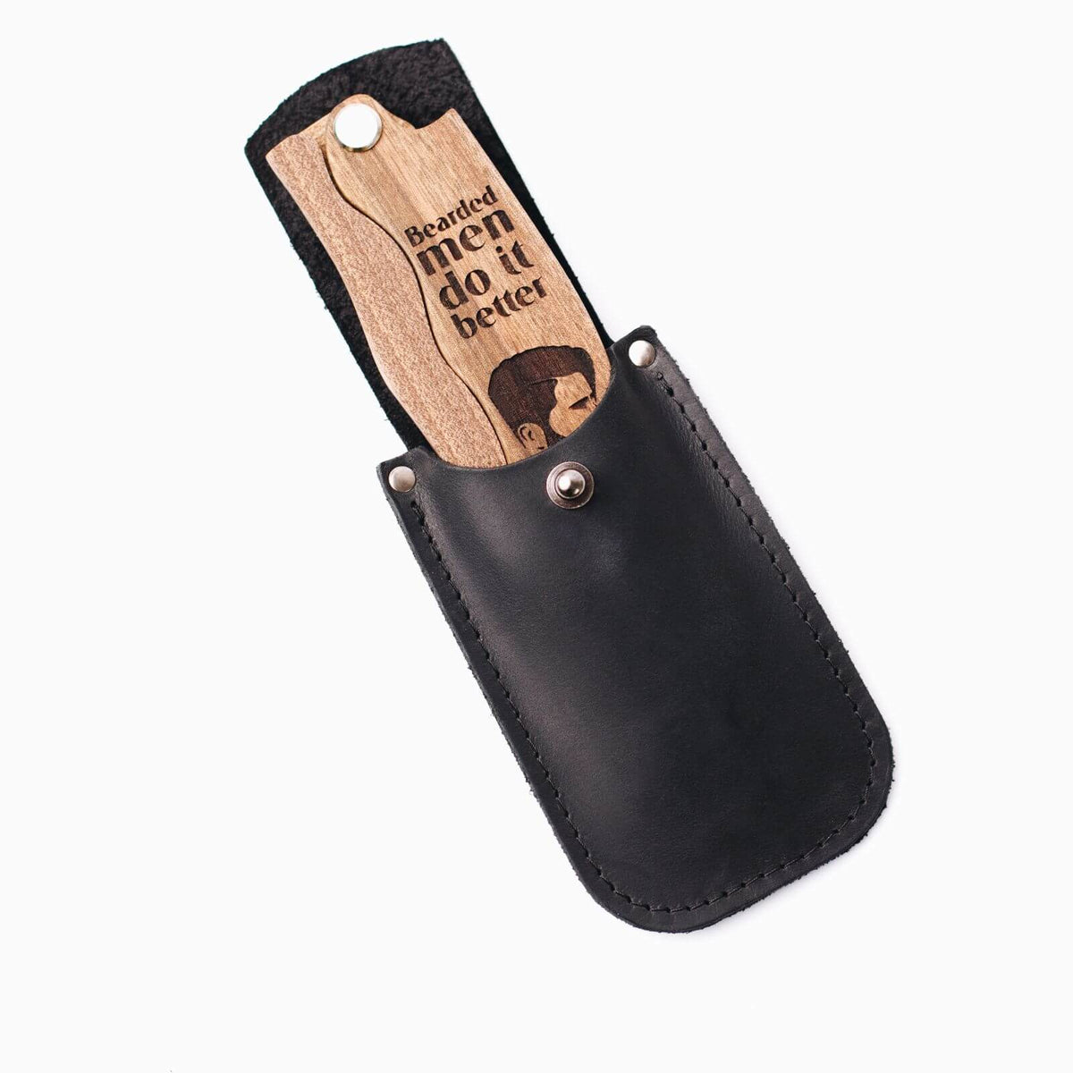 Wooden Beard Comb - Custom Engraving (B2B) Enjoy The Wood B2B