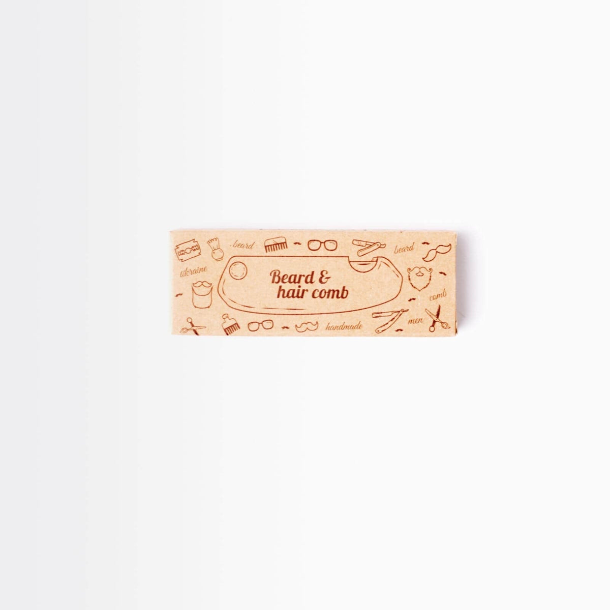 Wooden Beard Comb - Love is (B2B) Enjoy The Wood B2B