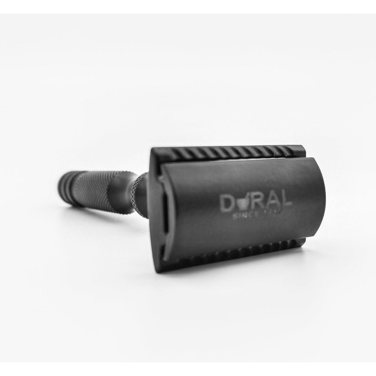 Dural Stanway Black Double Edge Safety Razor + Pouch Pasteur Pharmacy