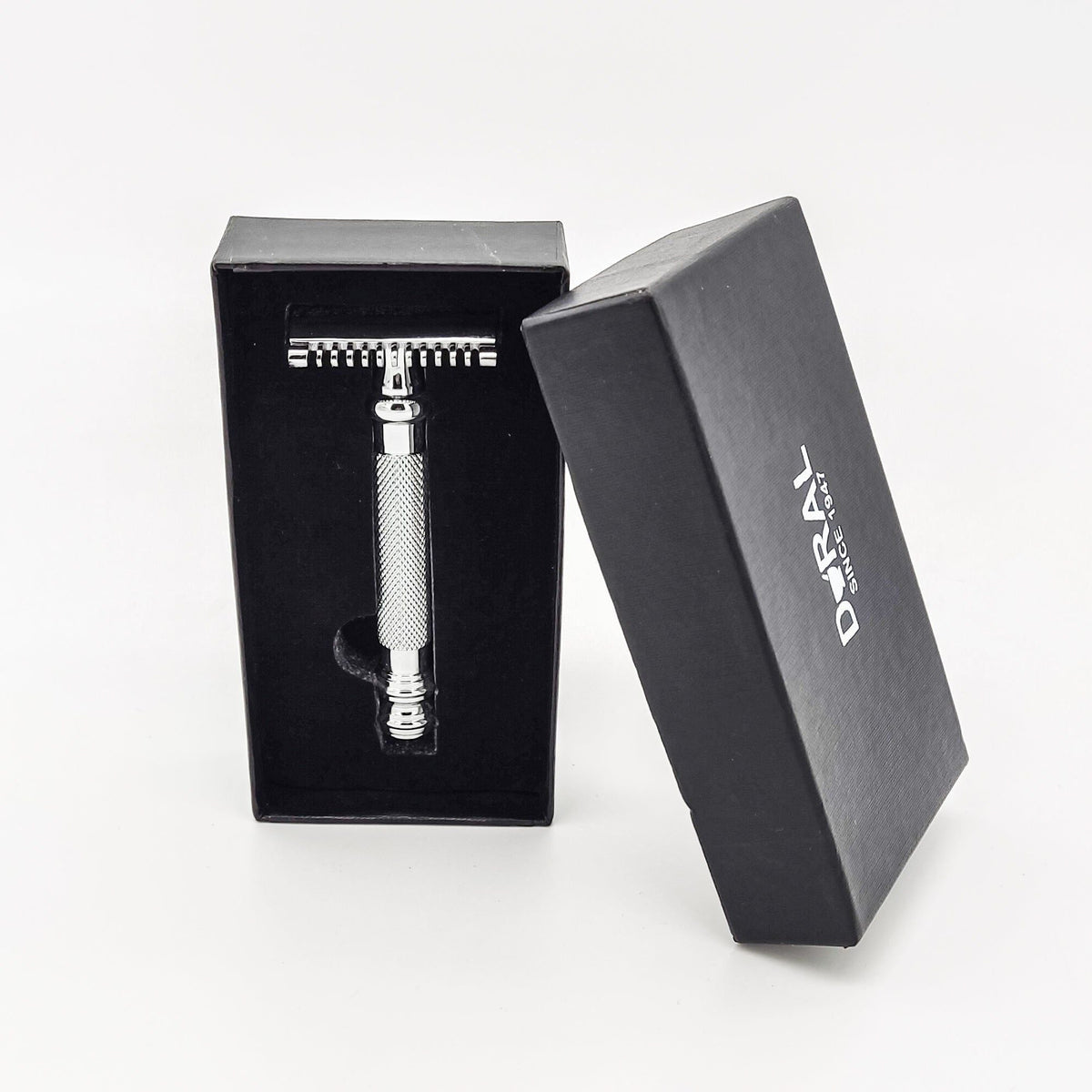 Dural Havick Open Comb Double Edge Safety Razor + Pouch Pasteur Pharmacy