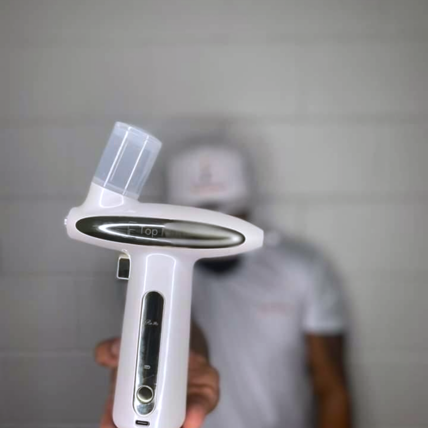Pearl White Airbrush Gun – Professional Barber Precision Airbrush J.E-LINE LLC