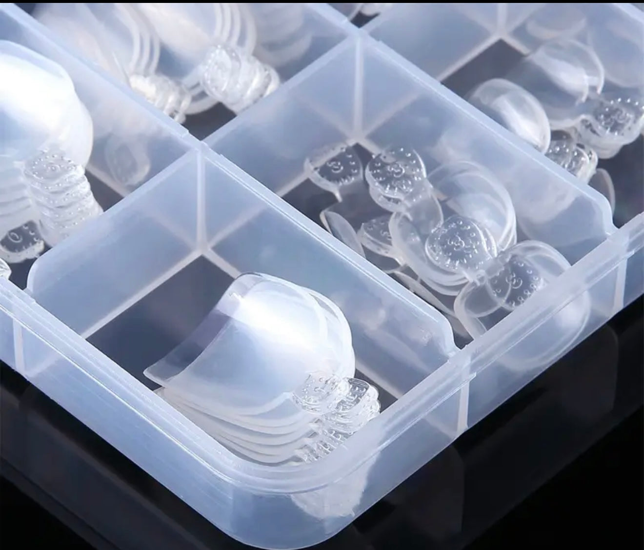 Gel-Le - Clear Toe Tips Soft Gel