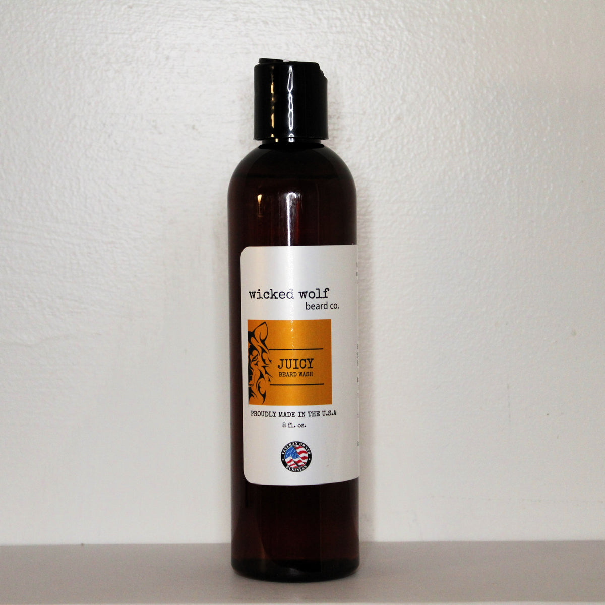 Wicked Wolf Juicy Beard Wash | Deep Cleaning Beard Wash with Fresh Citrus Wicked Wolf Beard Co.