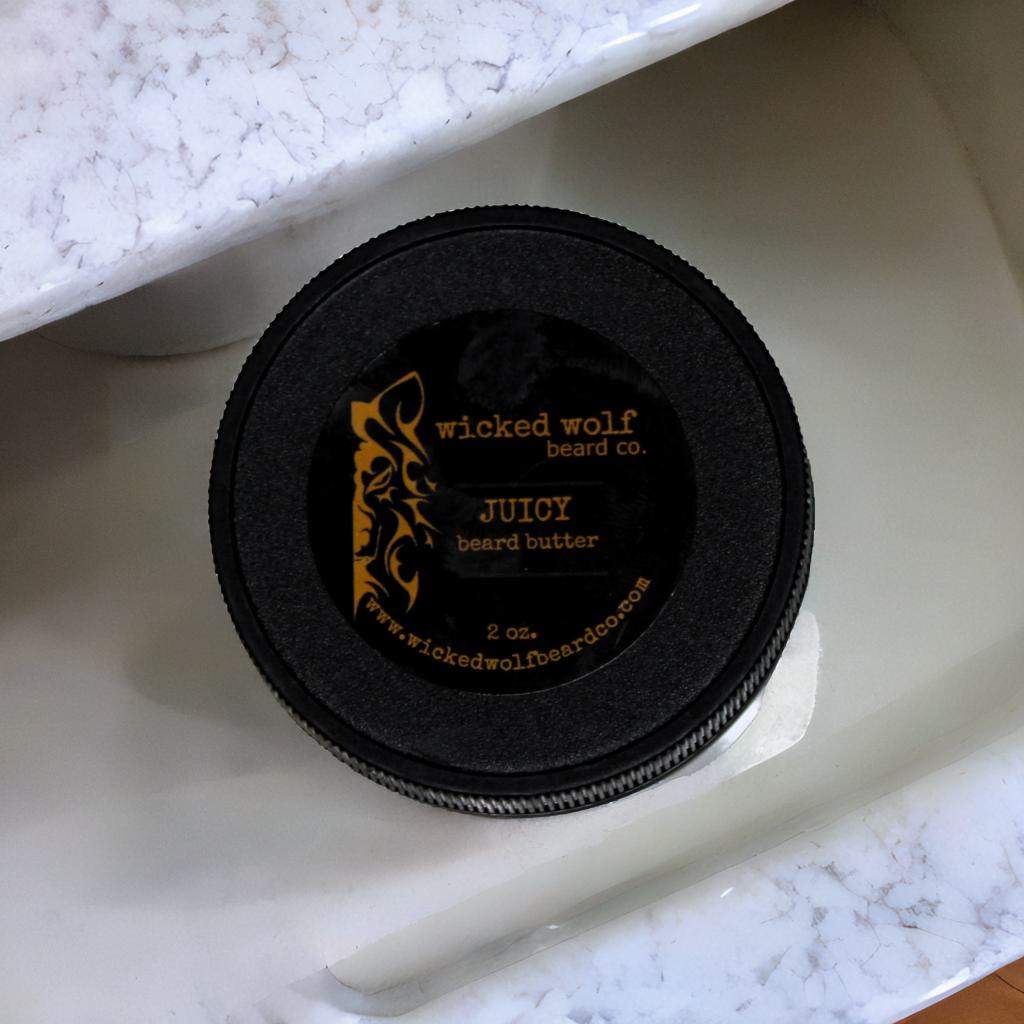 Wicked Wolf Juicy Beard Butter | Deep Conditioning Beard Butter with Fresh Citrus Wicked Wolf Beard Co.