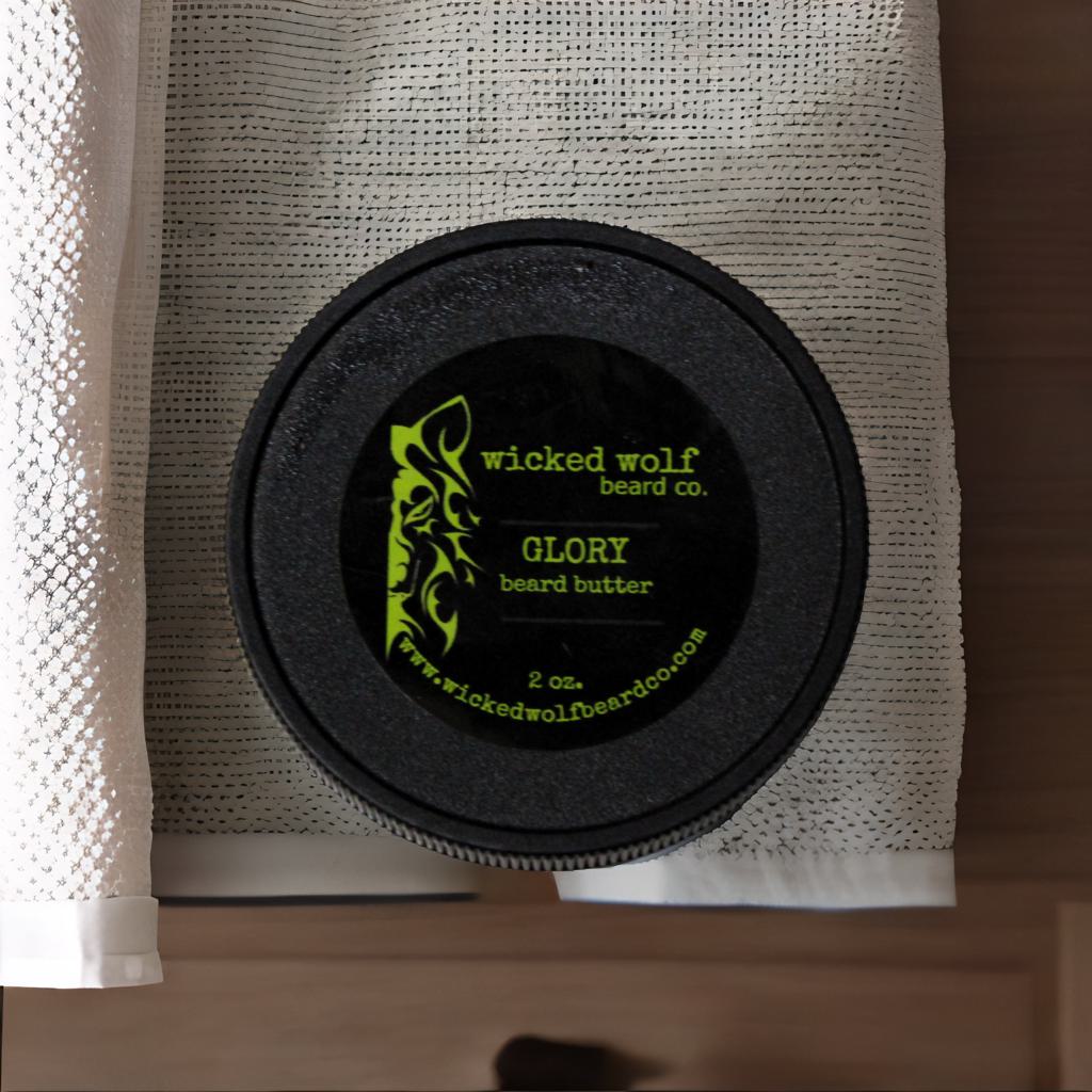 Wicked Wolf Glory Beard Butter | Deep Conditioning Beard Butter with Ginger Wicked Wolf Beard Co.