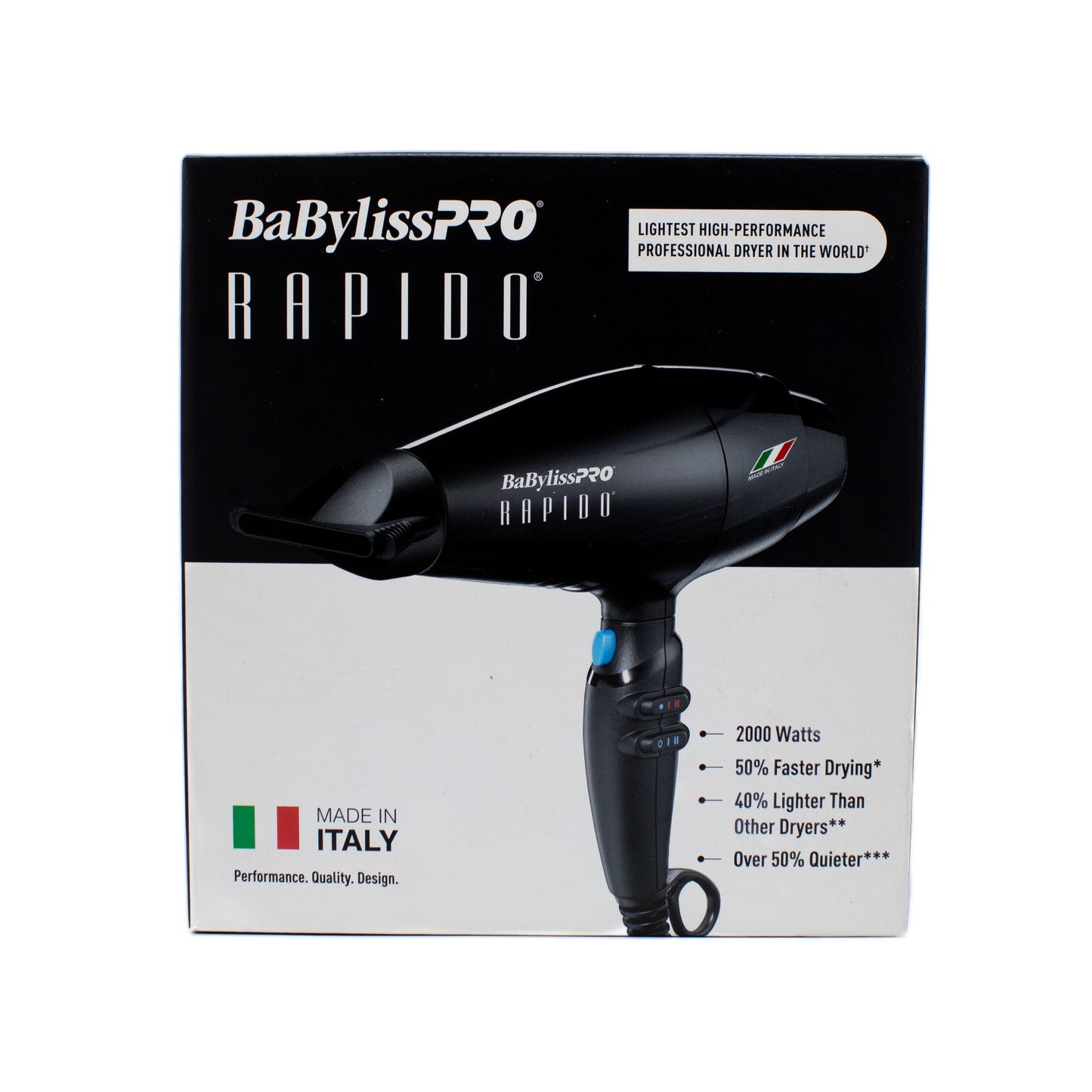 BaBylissPRO Italian Rapido Hair Dryer - New This is Beauty US