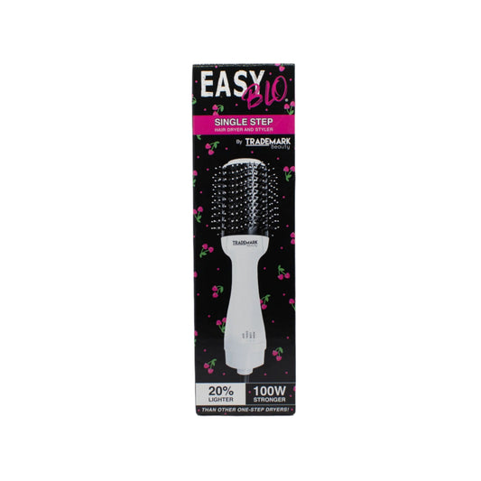 Trademark Beauty Easy Blo Hair Dryer and Styler in White - New This is Beauty US