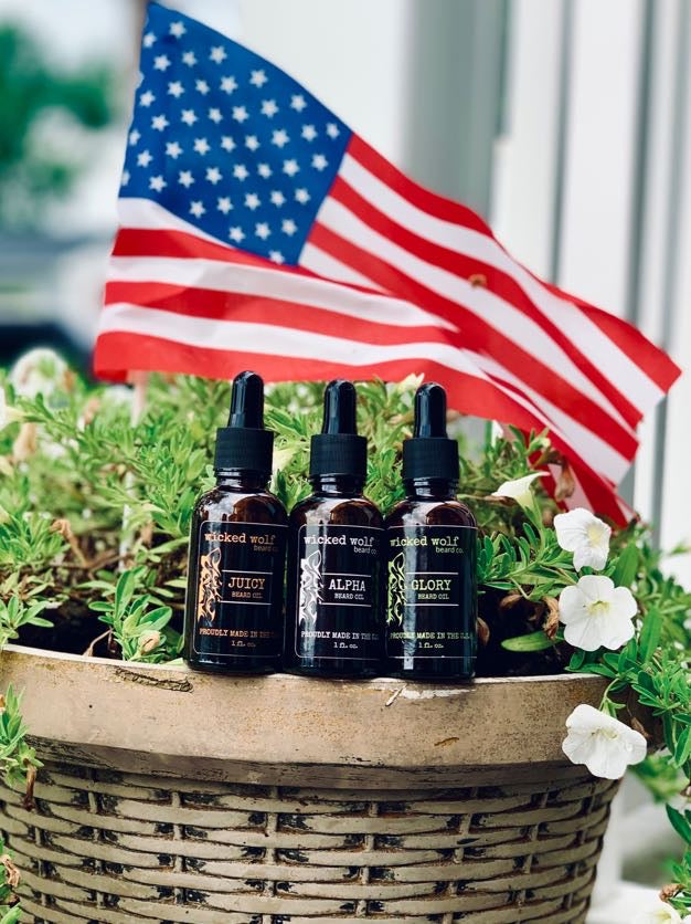Wicked Wolf Glory Beard Oil | Hydrating Beard Oil with Ginger Wicked Wolf Beard Co.
